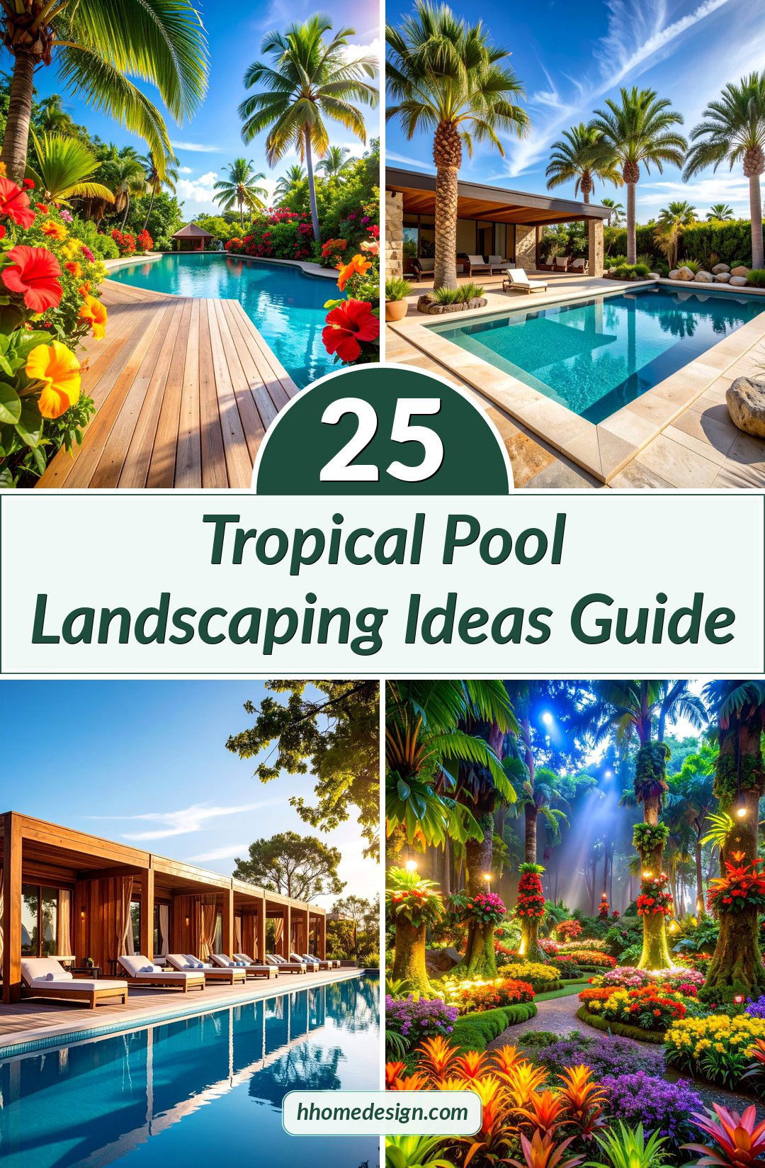 25 Tropical Pool Landscaping Ideas Guide