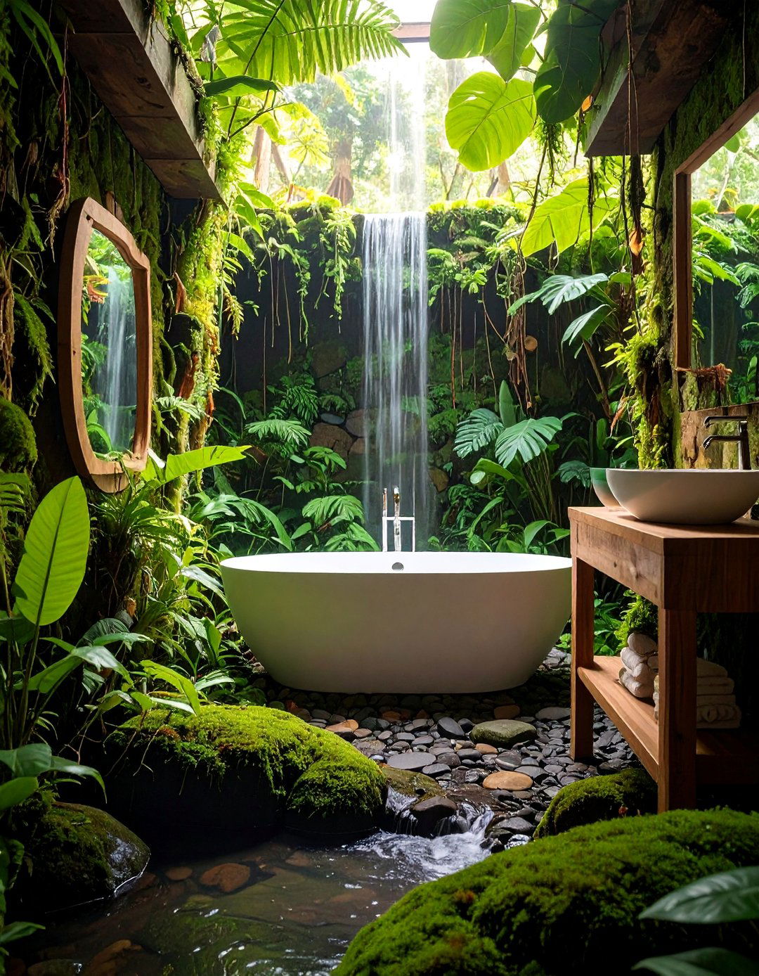 Tropical Rainforest Bathroom - 25 Tropical Bathroom Ideas