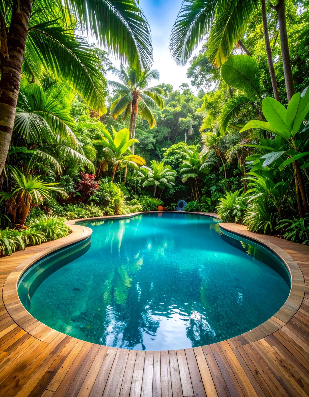 Tropical Rainforest Lagoon Ecosystem - 25 Lagoon Pool Design Ideas