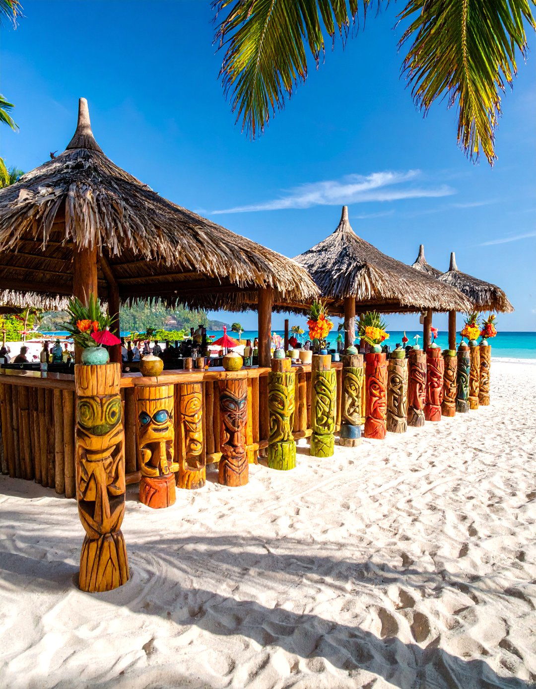 Tropical Tiki Beach Bar - 25 Birthday Decoration Ideas