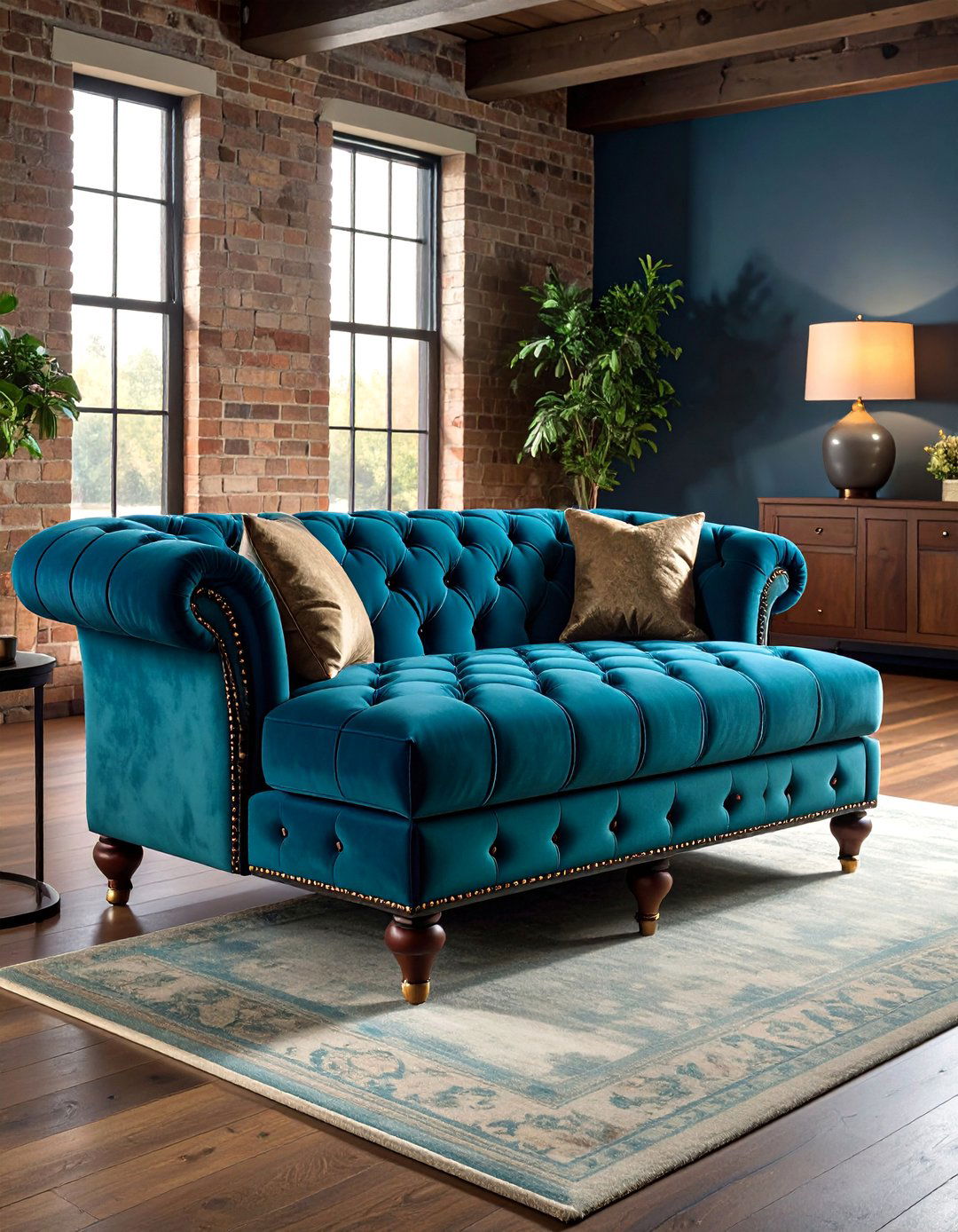 Tufted Storage Bench for Flexible Seating - 25 Basement Furniture Ideas