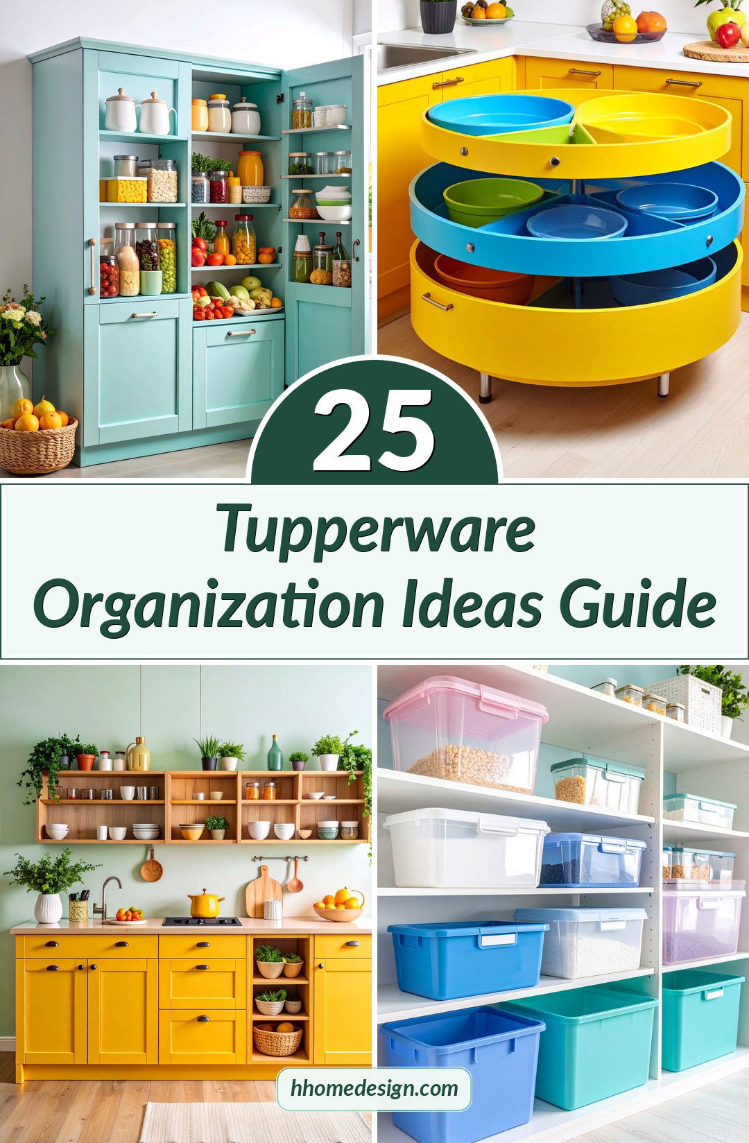 25 Tupperware Organization Ideas Guide