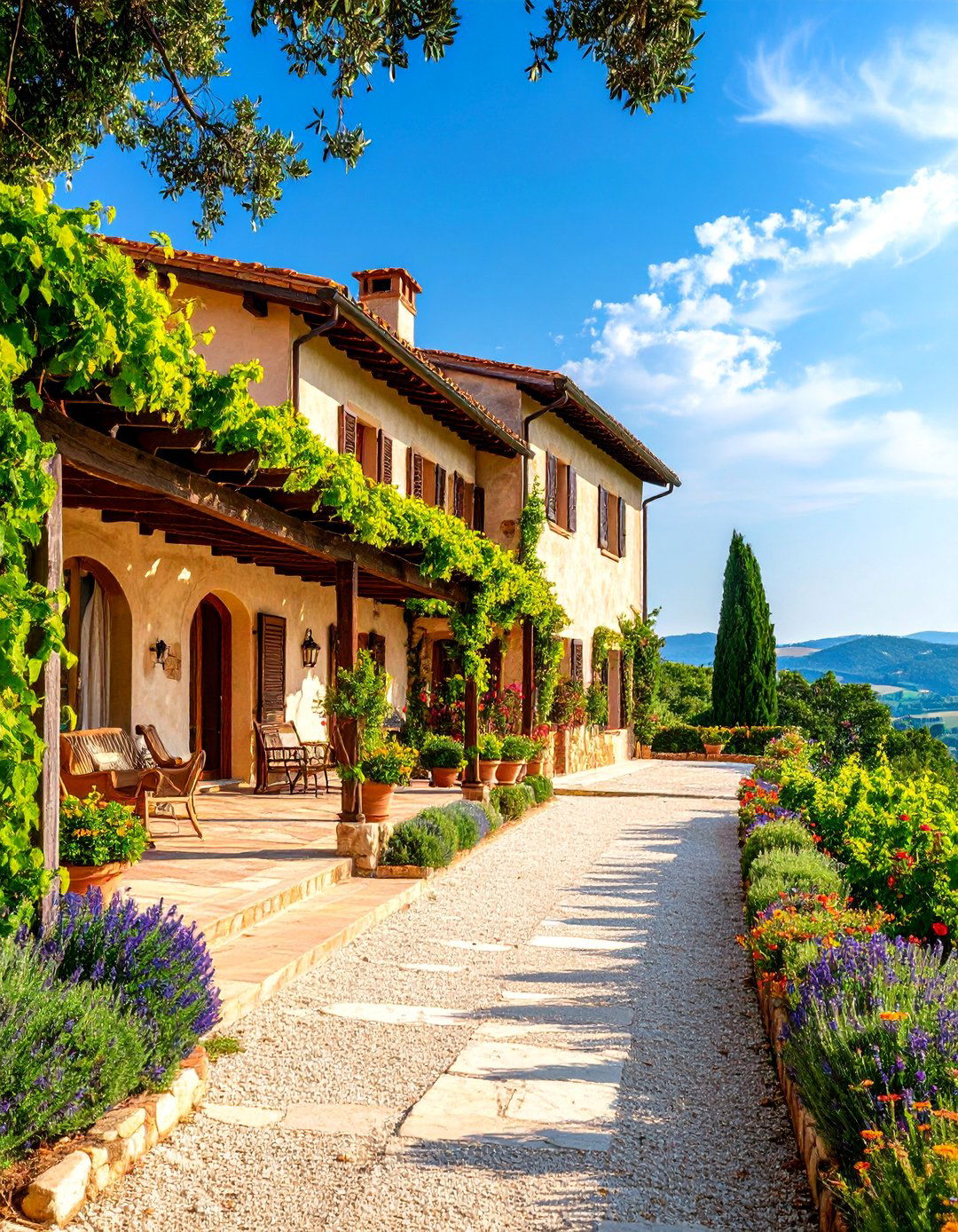 Tuscan Farmhouse Mediterranean House Exterior - 25 Mediterranean House Exterior Ideas