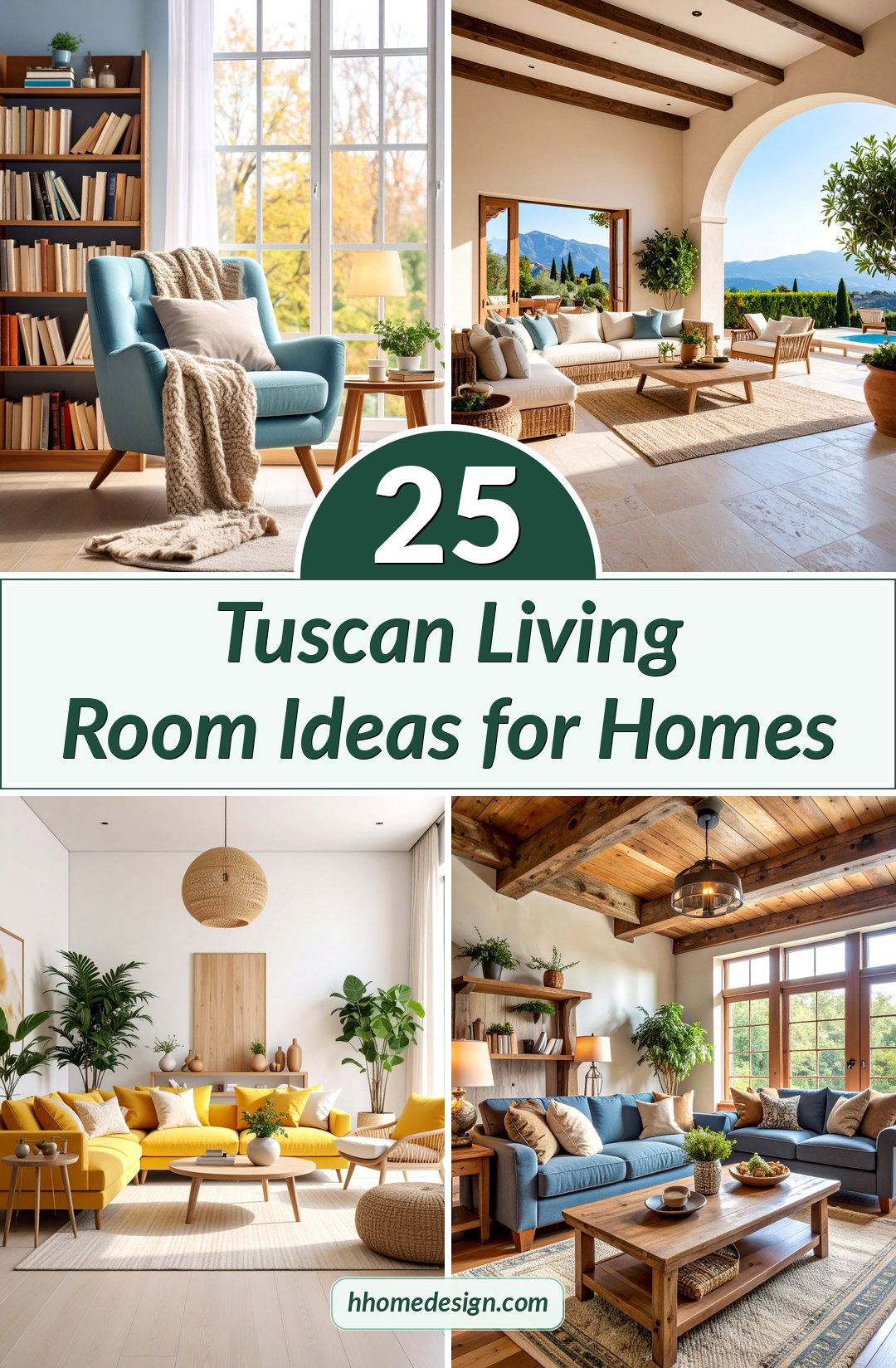 25 Tuscan Living Room Ideas for Homes