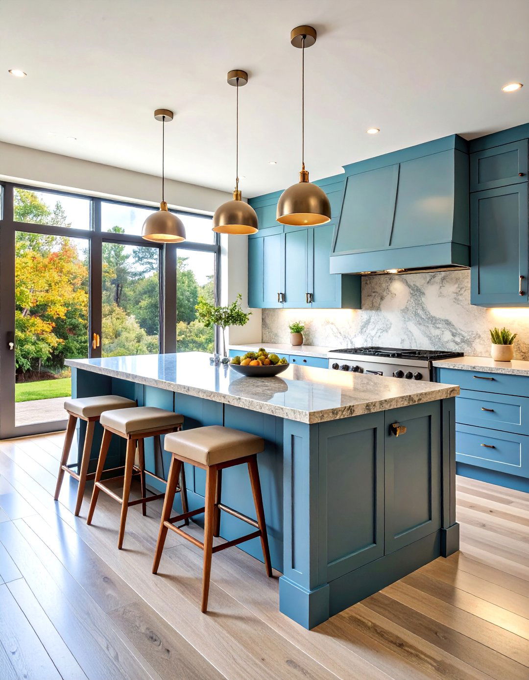 Two Tier Granite Breakfast Bar Island - 25 Granite Kitchen Countertop Ideas