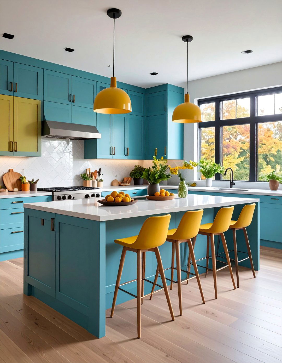 Two Tier Kitchen Island Table with Multi Level Function - 25 Small Kitchen Table Ideas