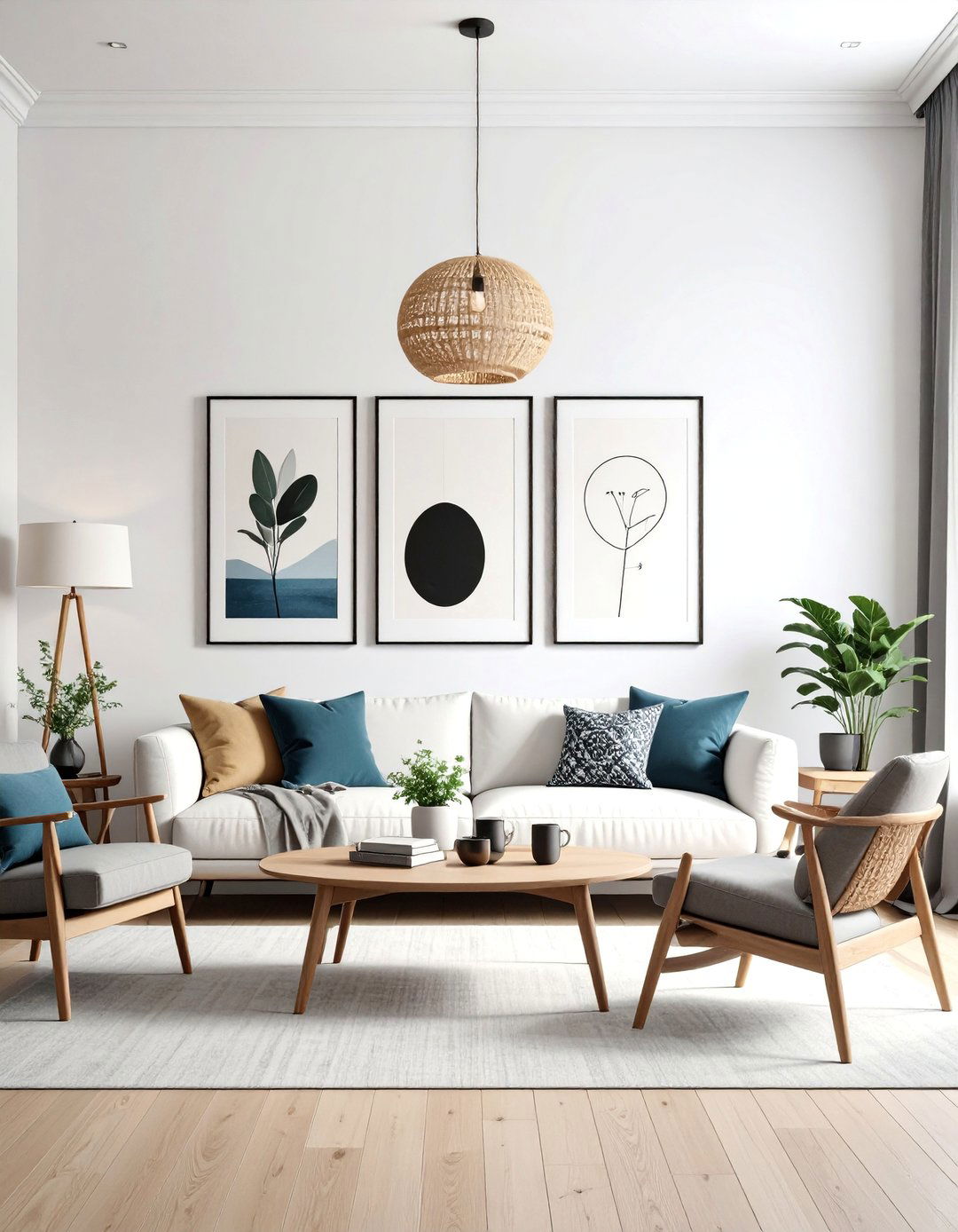Typography Wall Art with Sans Serif Fonts - 25 Bauhaus Interior Design Ideas