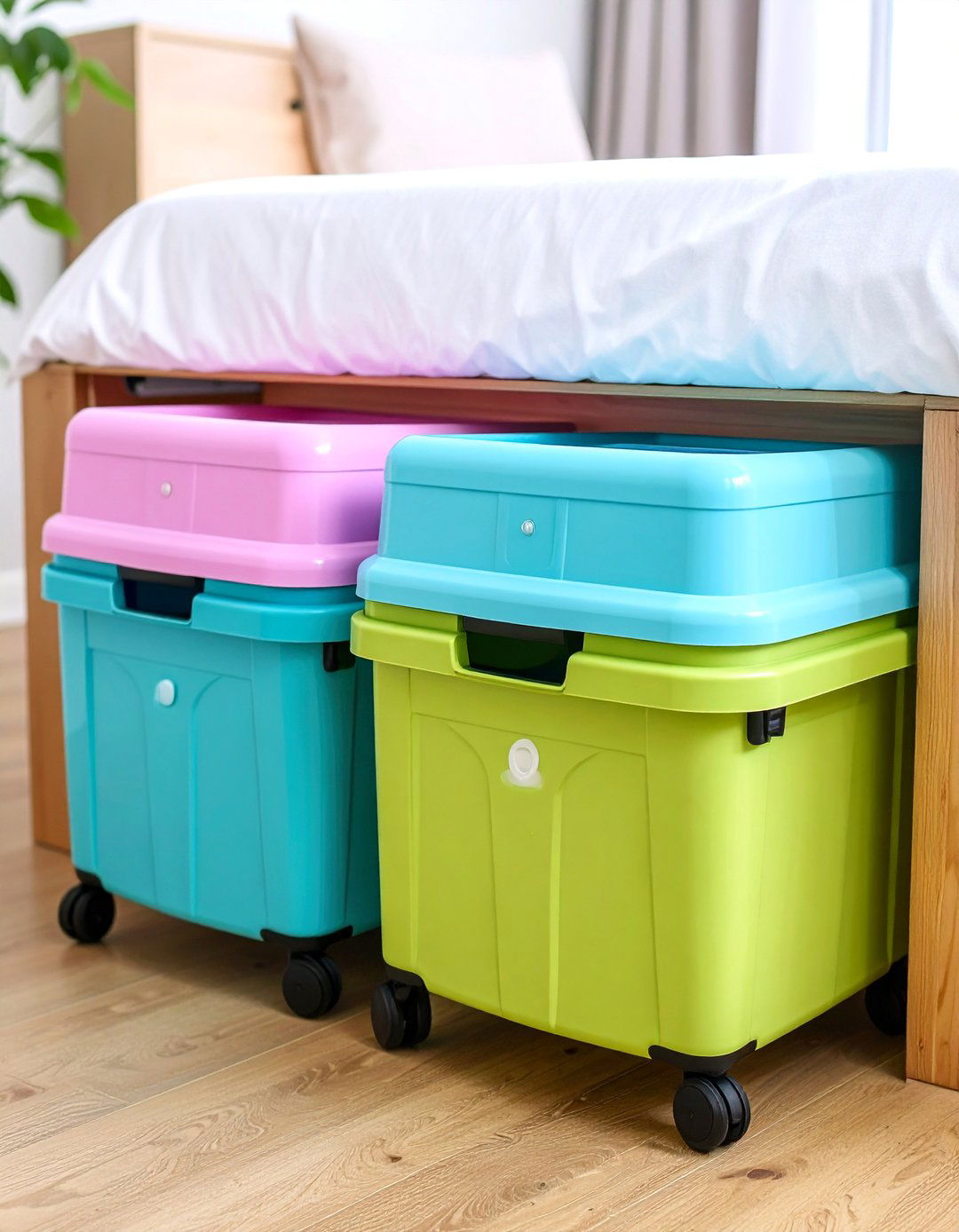 Under Bed Storage Bins - 25 Purse Storage Ideas