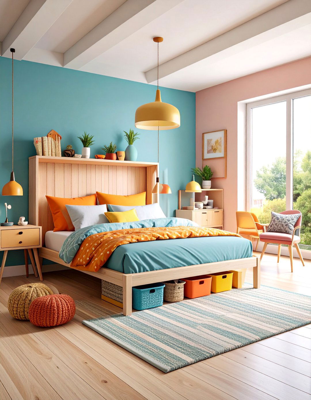 Under Bed Storage Guest Room with Elevated Solutions - 25 Small Guest Bedroom Ideas