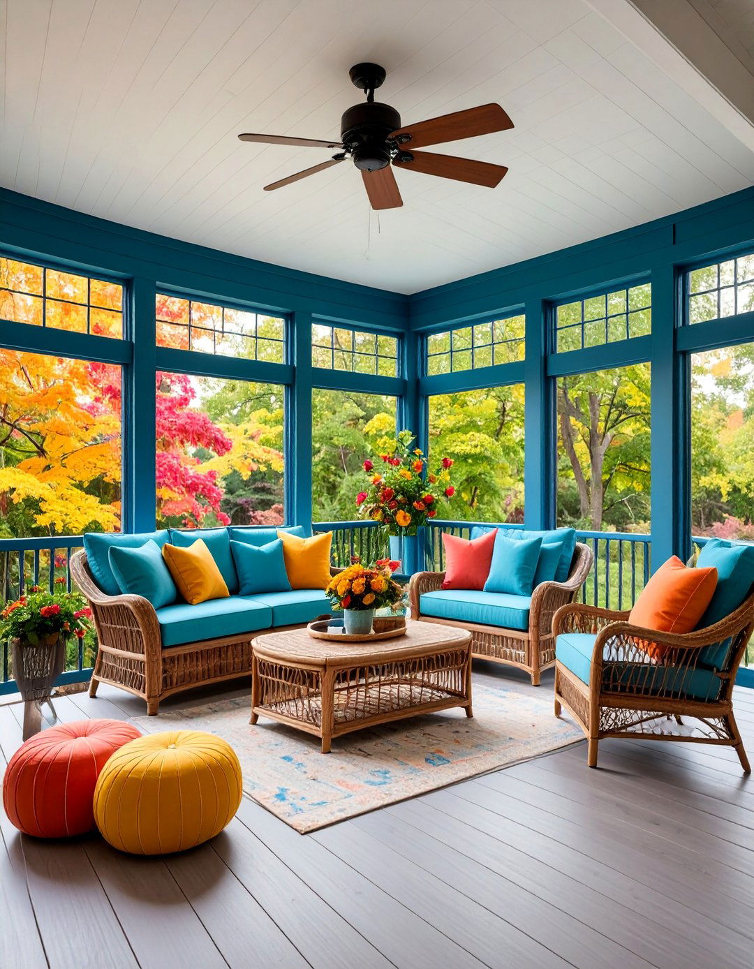 Under Deck Screened In Porch with Three Season Comfort - 25 Under Deck Ideas
