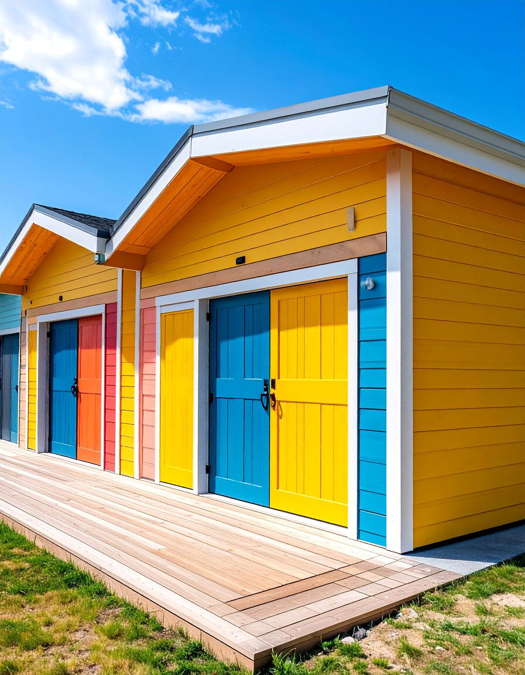 Under Deck Storage System with Sliding Panels - 25 Outdoor Storage Ideas