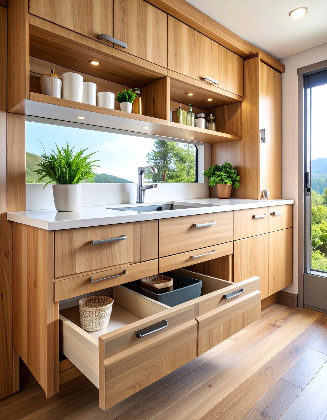 Under Sink Storage Maximization - 25 Small Rv Bathroom Ideas