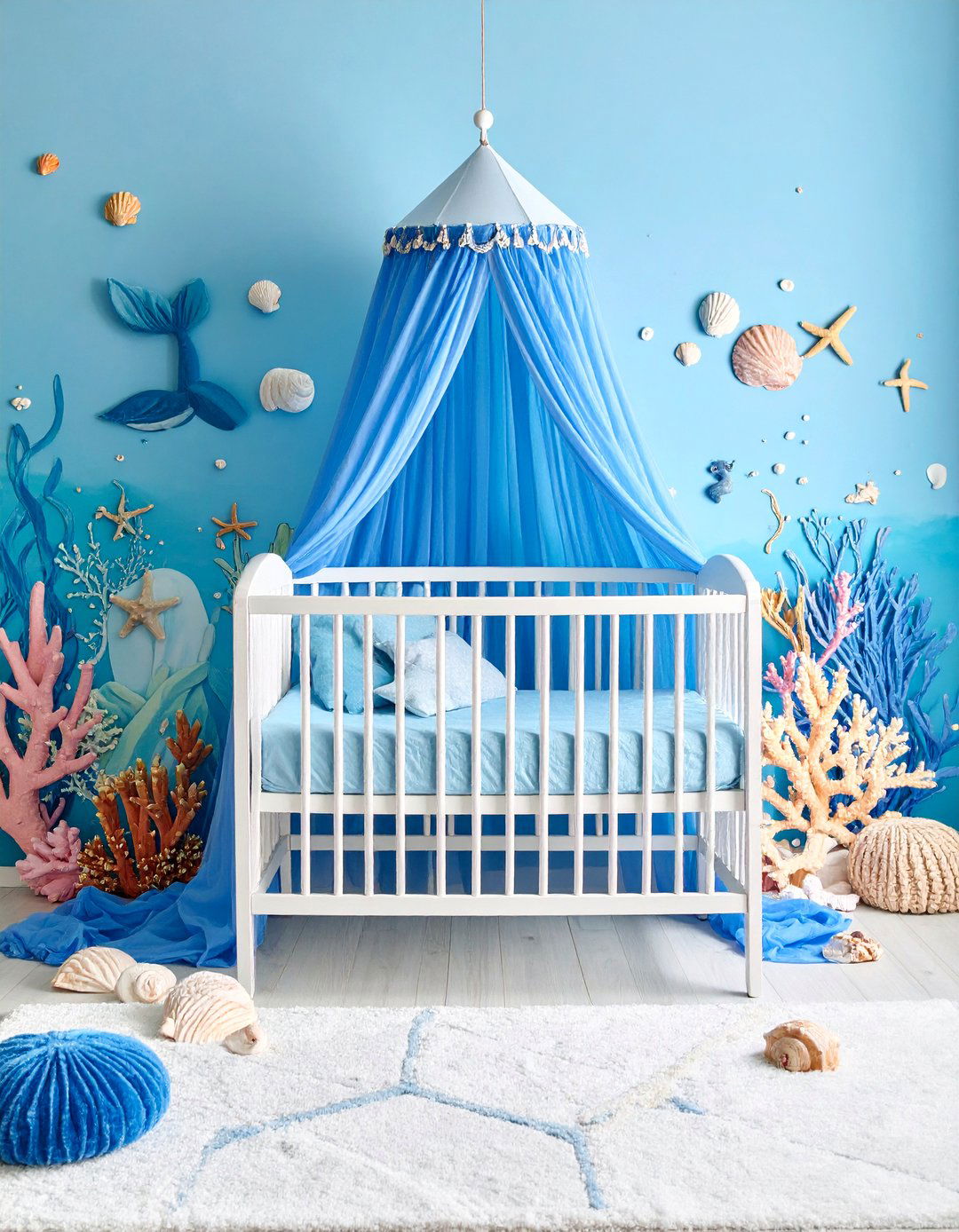 Under the Sea Princess Mermaid - 25 Princess Nursery Ideas