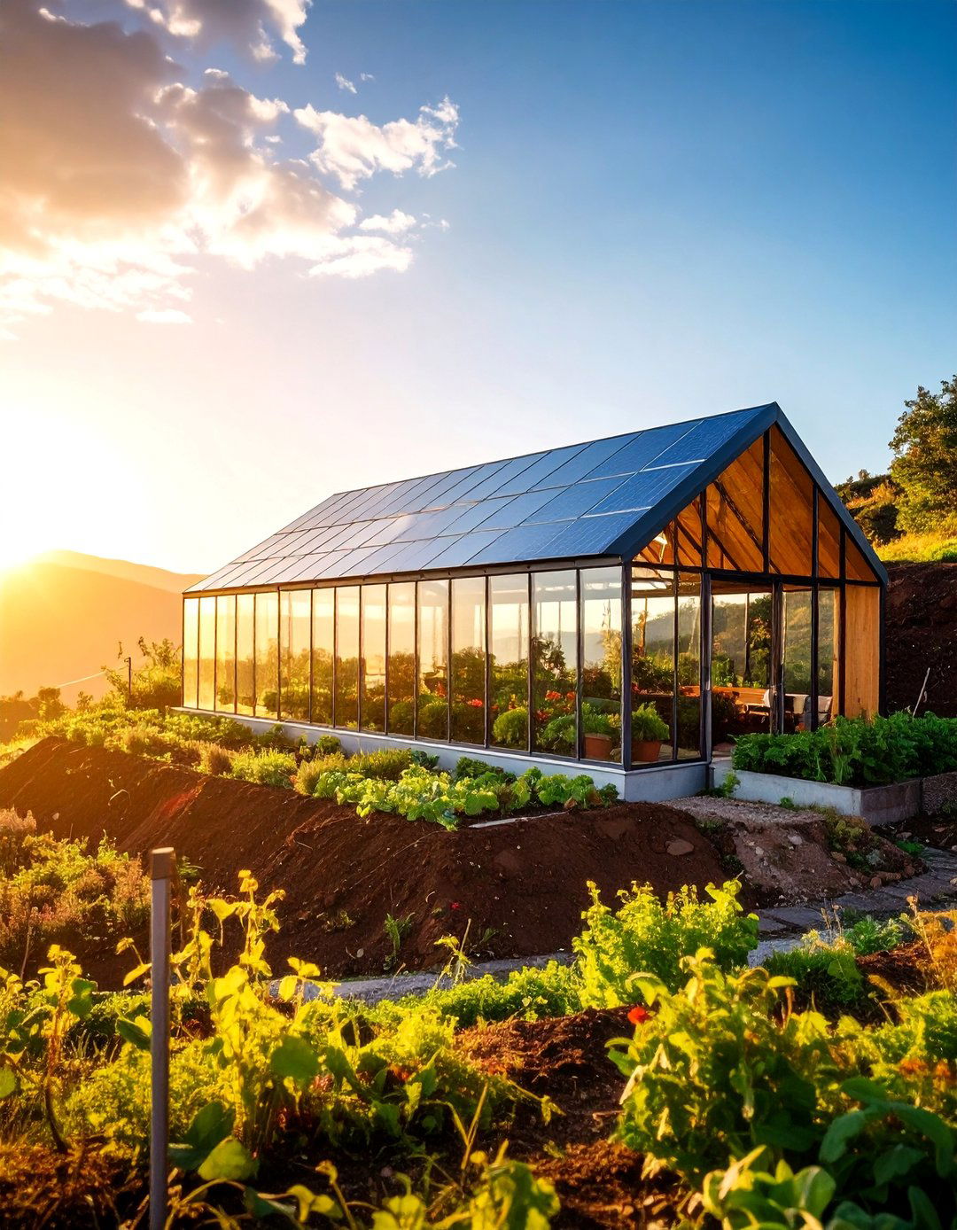 Underground Greenhouse with Earth Sheltered Design - 25 Greenhouse Ideas
