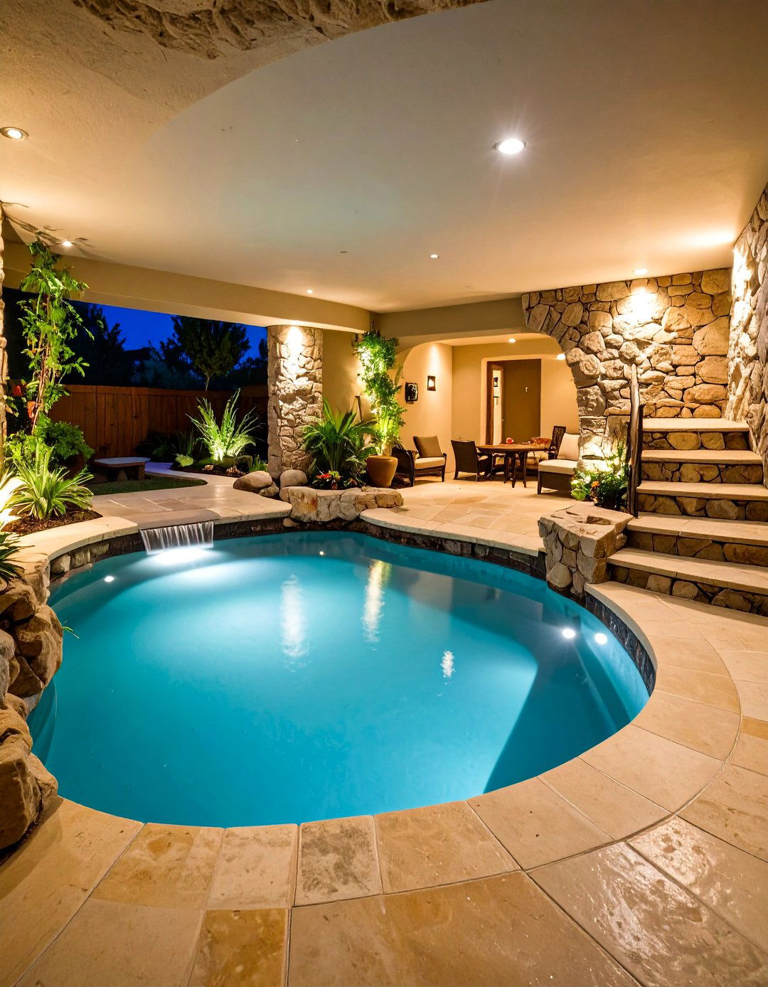 Underground Grotto Backyard Pond - 25 Backyard Pond Ideas