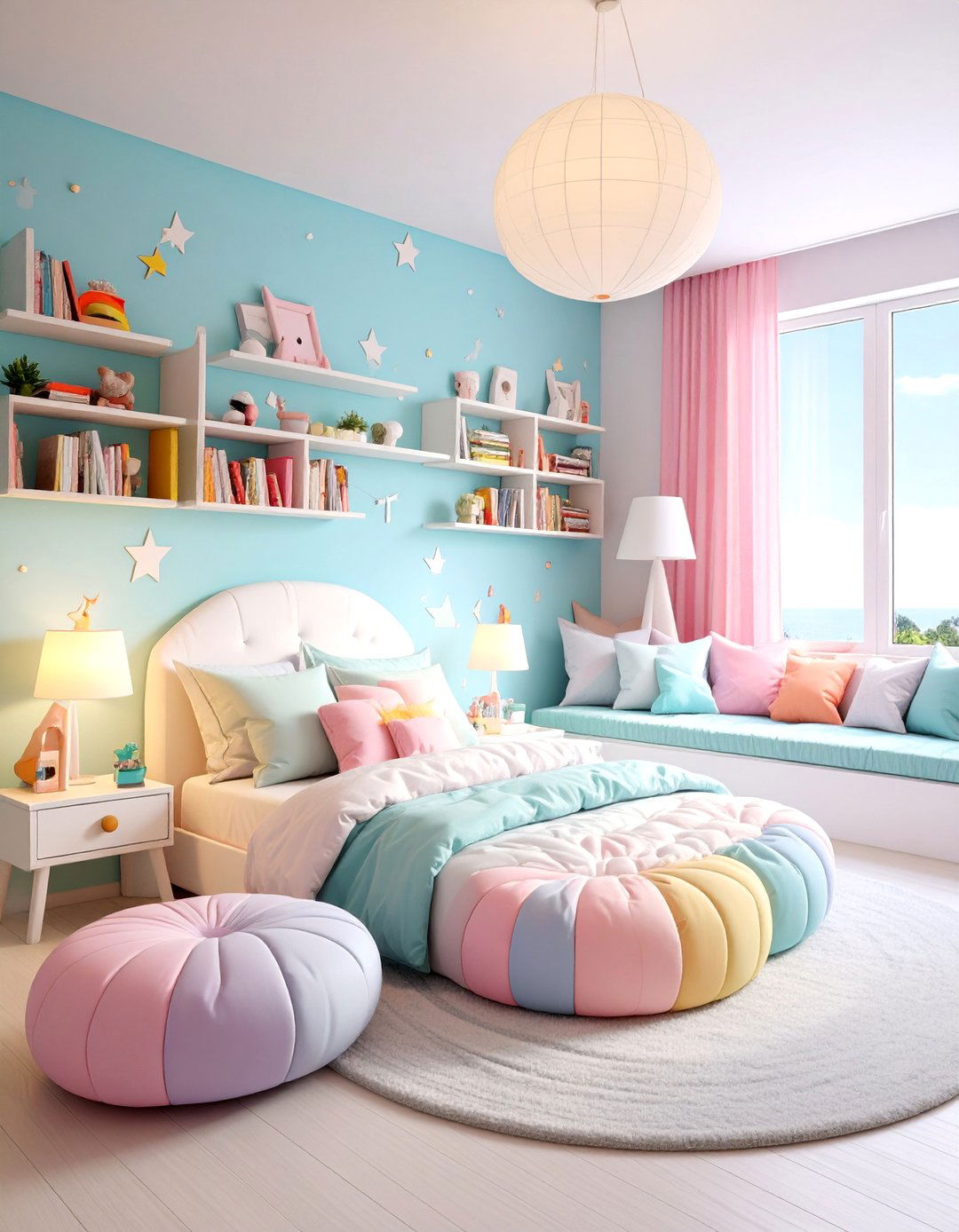 Unicorn Reading Retreat Bedroom - 25 Unicorn Bedroom Ideas