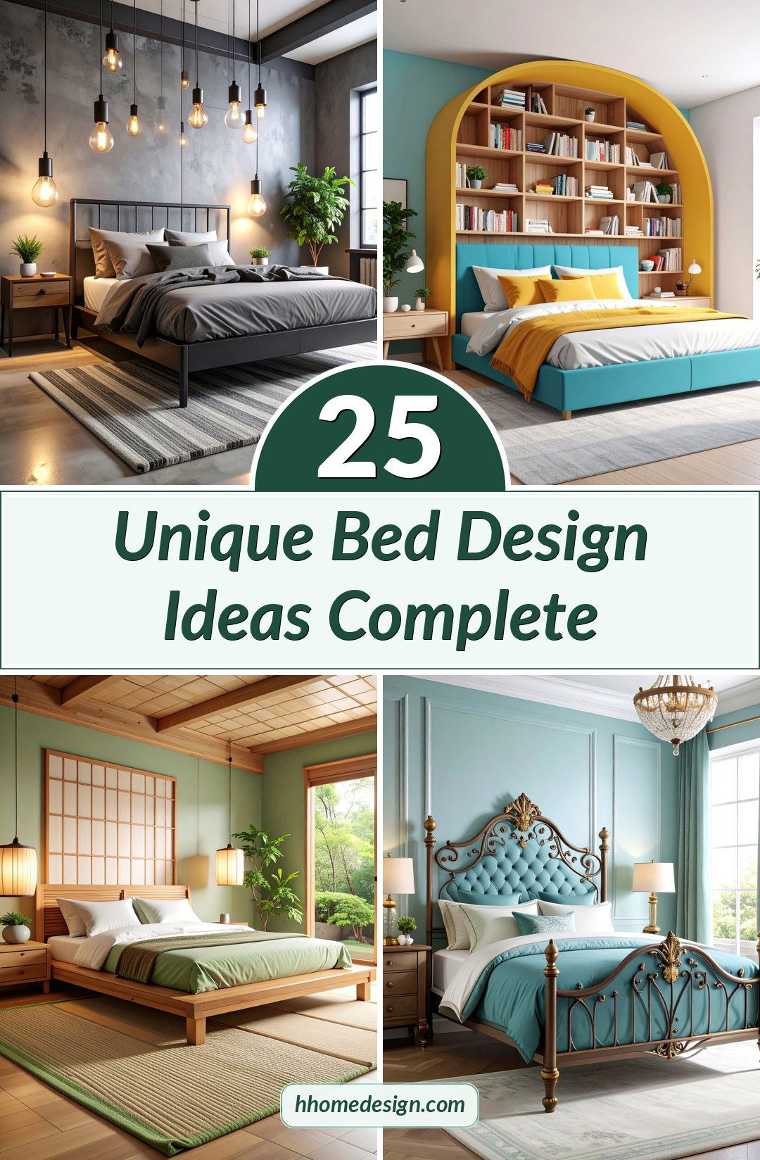25 Unique Bed Design Ideas Complete