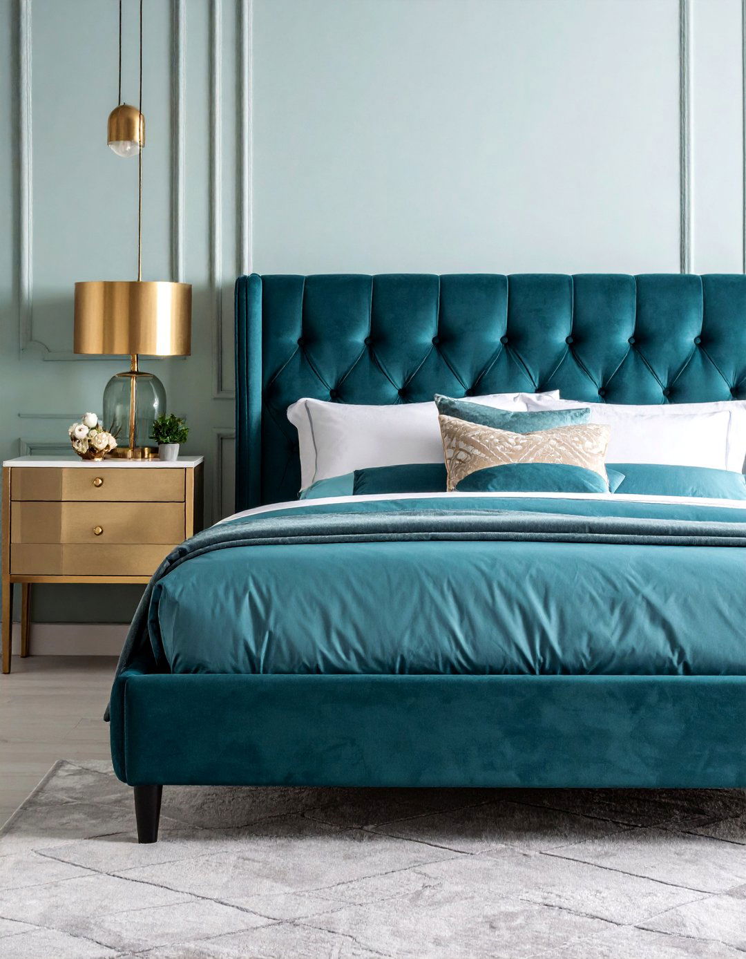 Upholstered Headboard Feature - 25 Cozy Bedroom Ideas