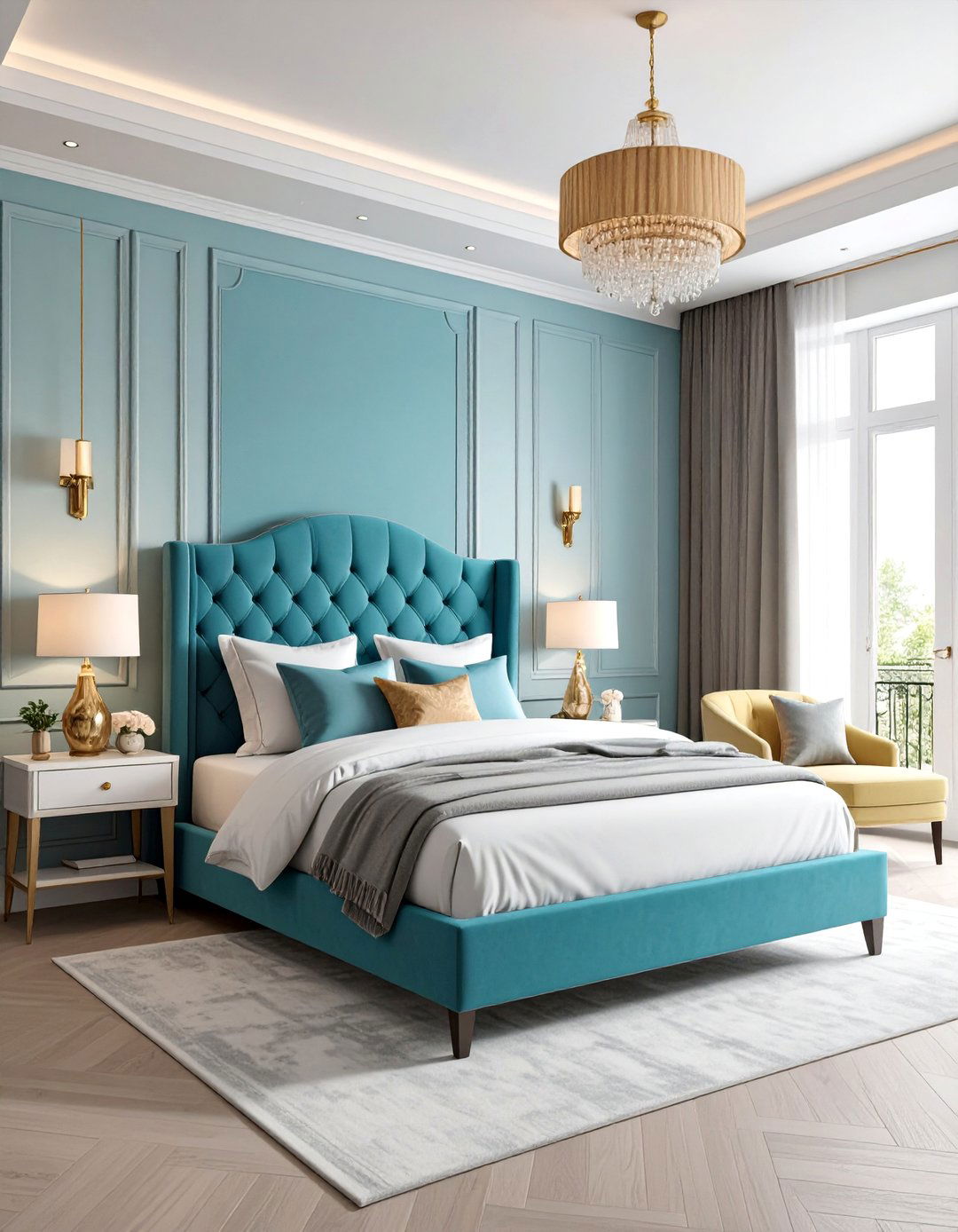 Upholstered Wainscoting with Luxurious Comfort - 25 Wainscoting Ideas