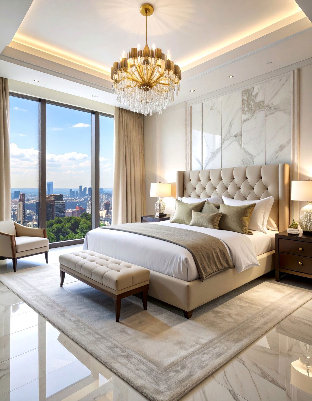 Upper East Side Penthouse Luxury - 25 Blair Waldorf Bedroom