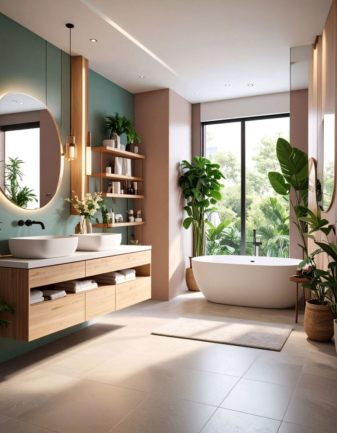 Urban Apartment Compact Bathroom - 25 Cozy Bathroom Ideas