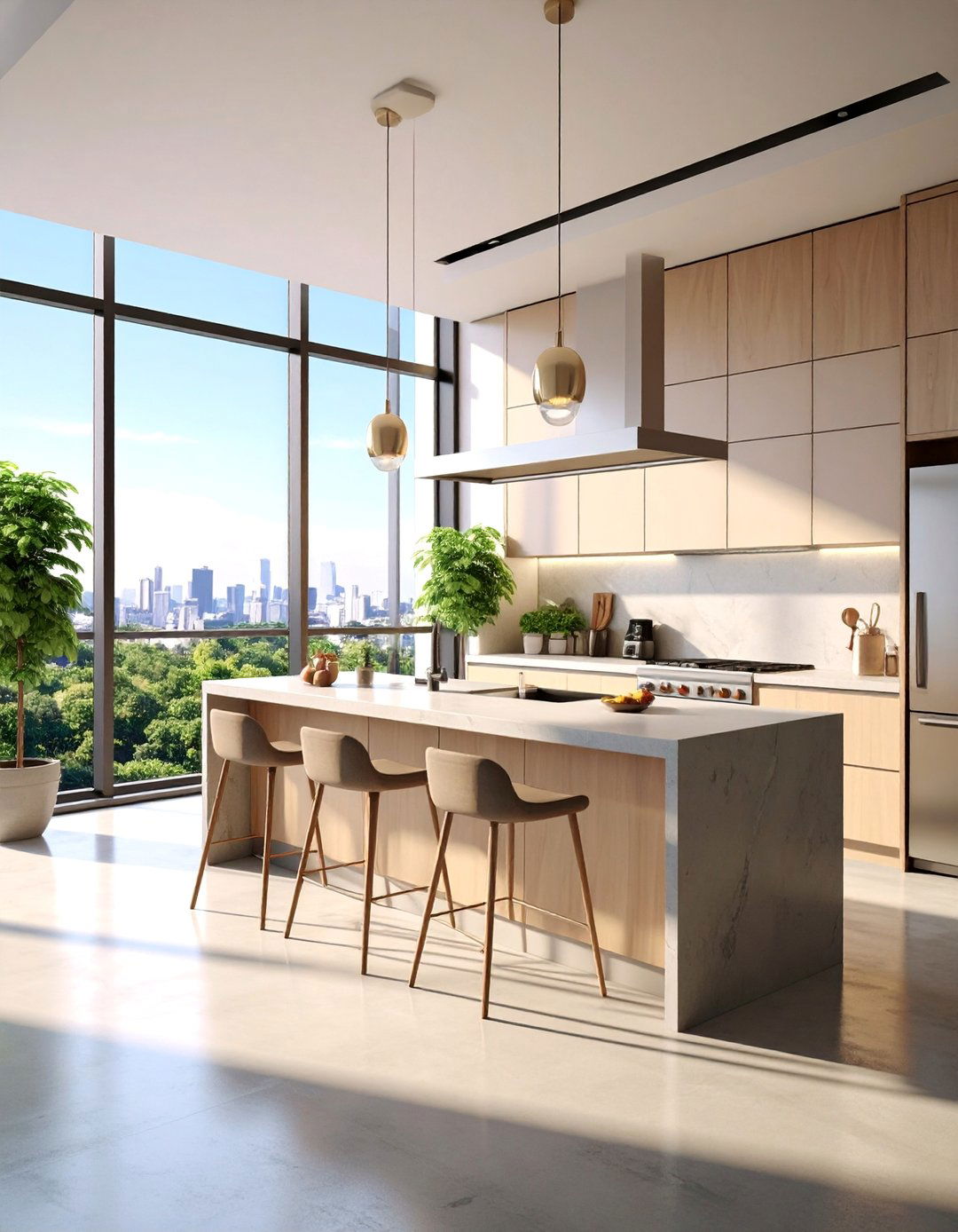Urban Contemporary Beige Kitchen - 25 Kitchens With Beige Kitchen Cabinets