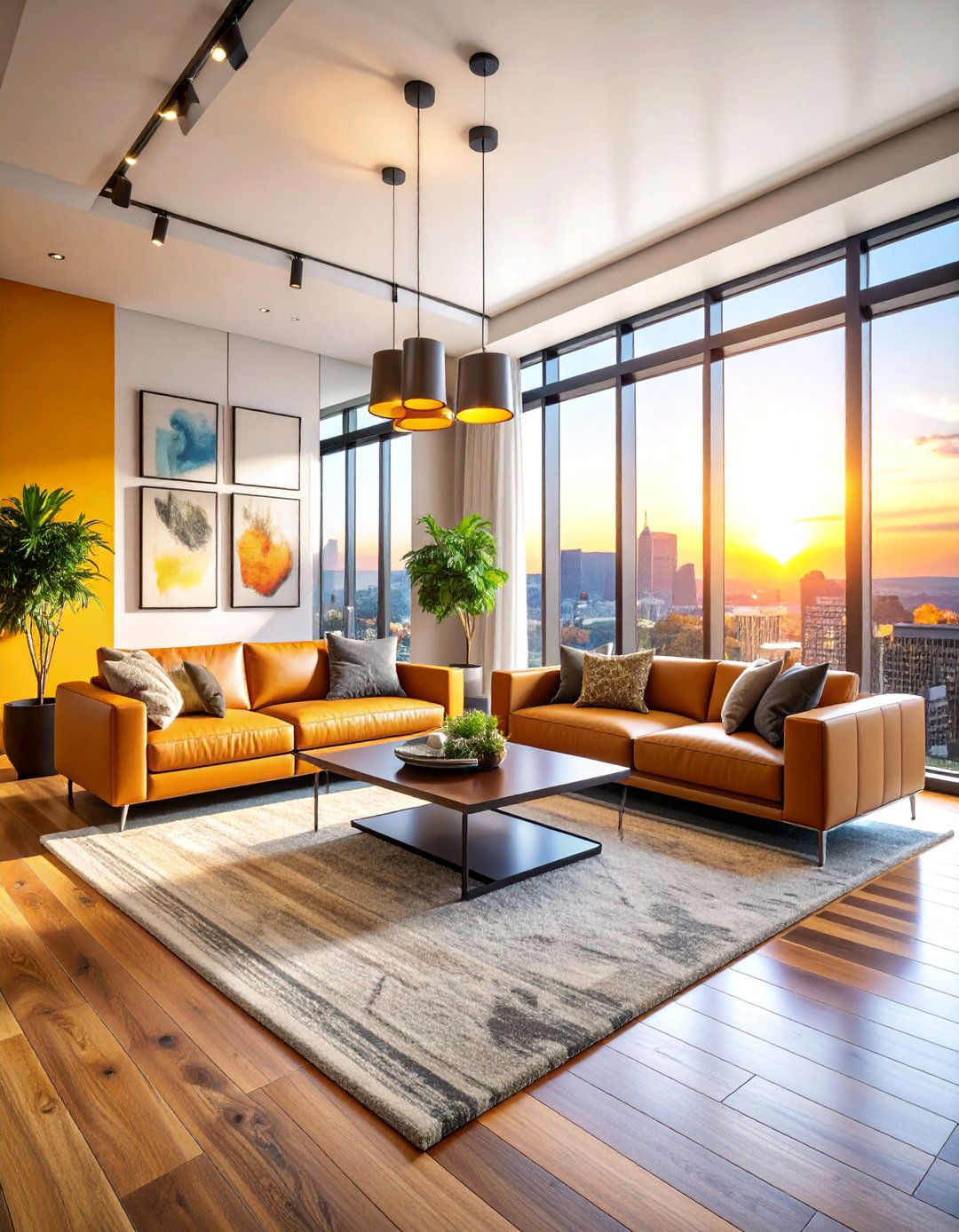 Urban Contemporary Condo Living Room - 25 Condo Living Room Ideas