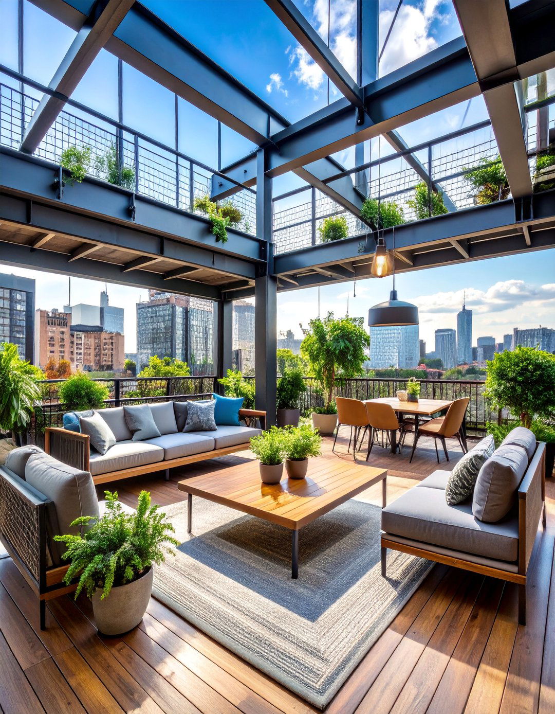 Urban Industrial Loft Catio - 25 Outdoor Catio Ideas