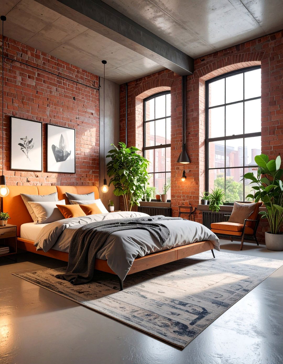 Urban Loft Guest Room with Industrial Elements - 25 guest room ideas