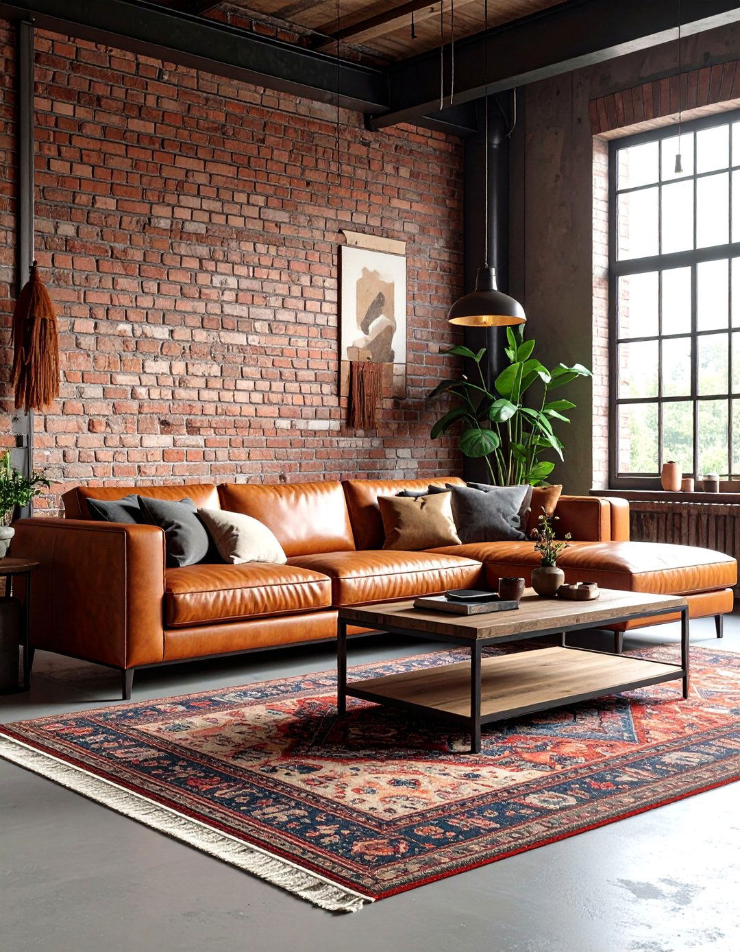 Urban Loft Living Room with Industrial Chic Elements - 25 Ralph Lauren Living Room Ideas