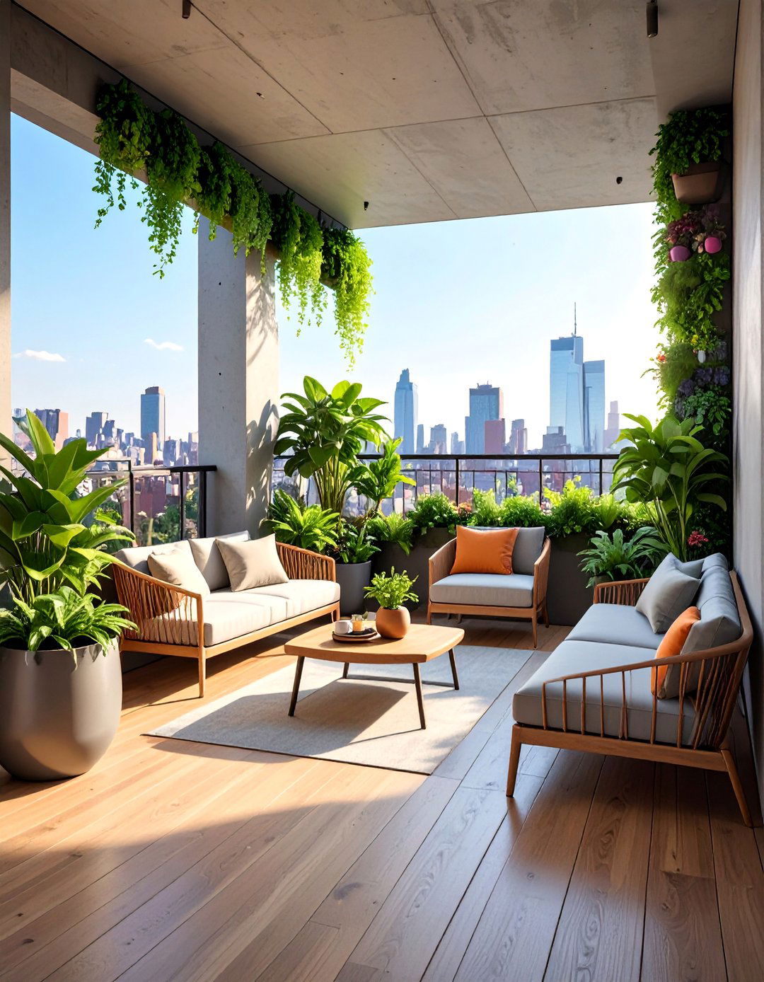 Urban Loft Outdoor Space - 25 Outdoor Living Space Ideas