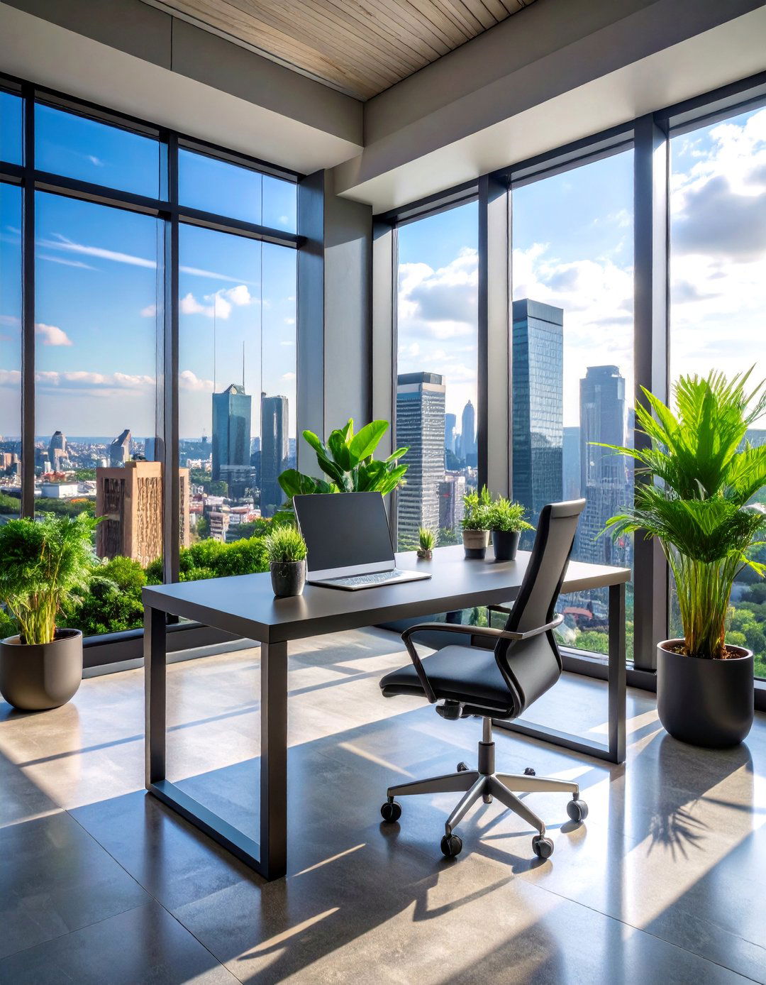 Urban Rooftop Studio Simulation - 25 Content Creator Room Ideas