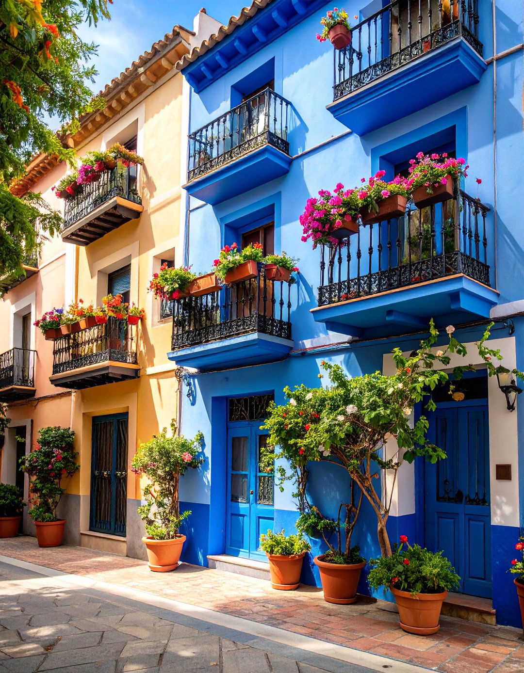 Urban Spanish Townhouse with Vertical Emphasis - 25 spanish style home exterior ideas