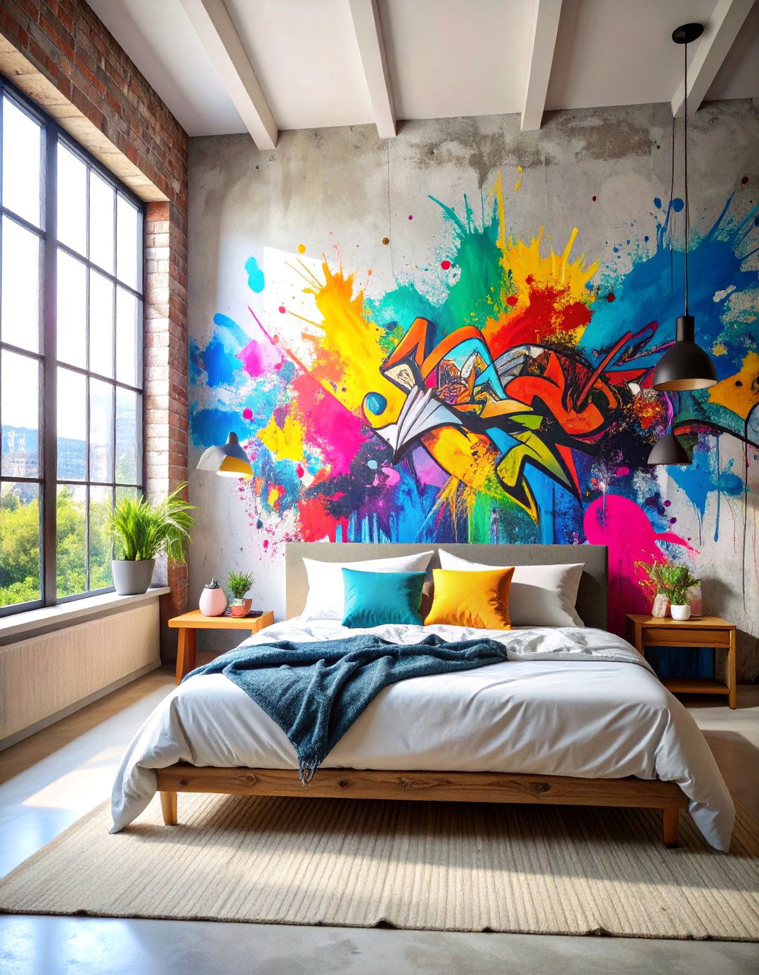Urban Street Art Graffiti Window Film - 25 Window Film Designs