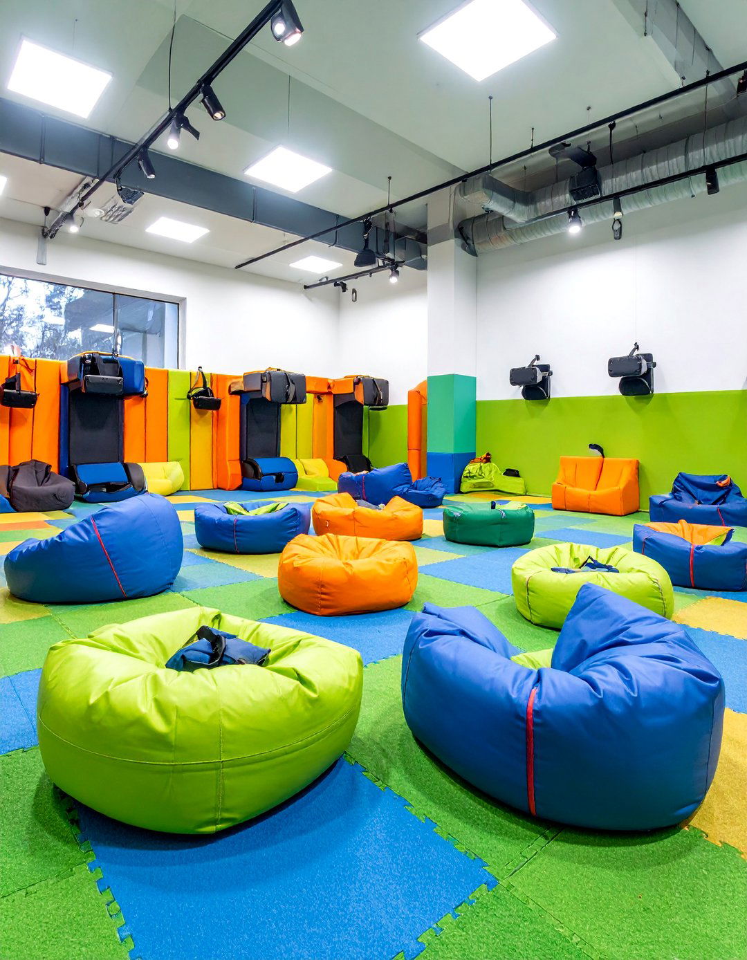 VR Gaming Playground - 25 Video Game Room Ideas