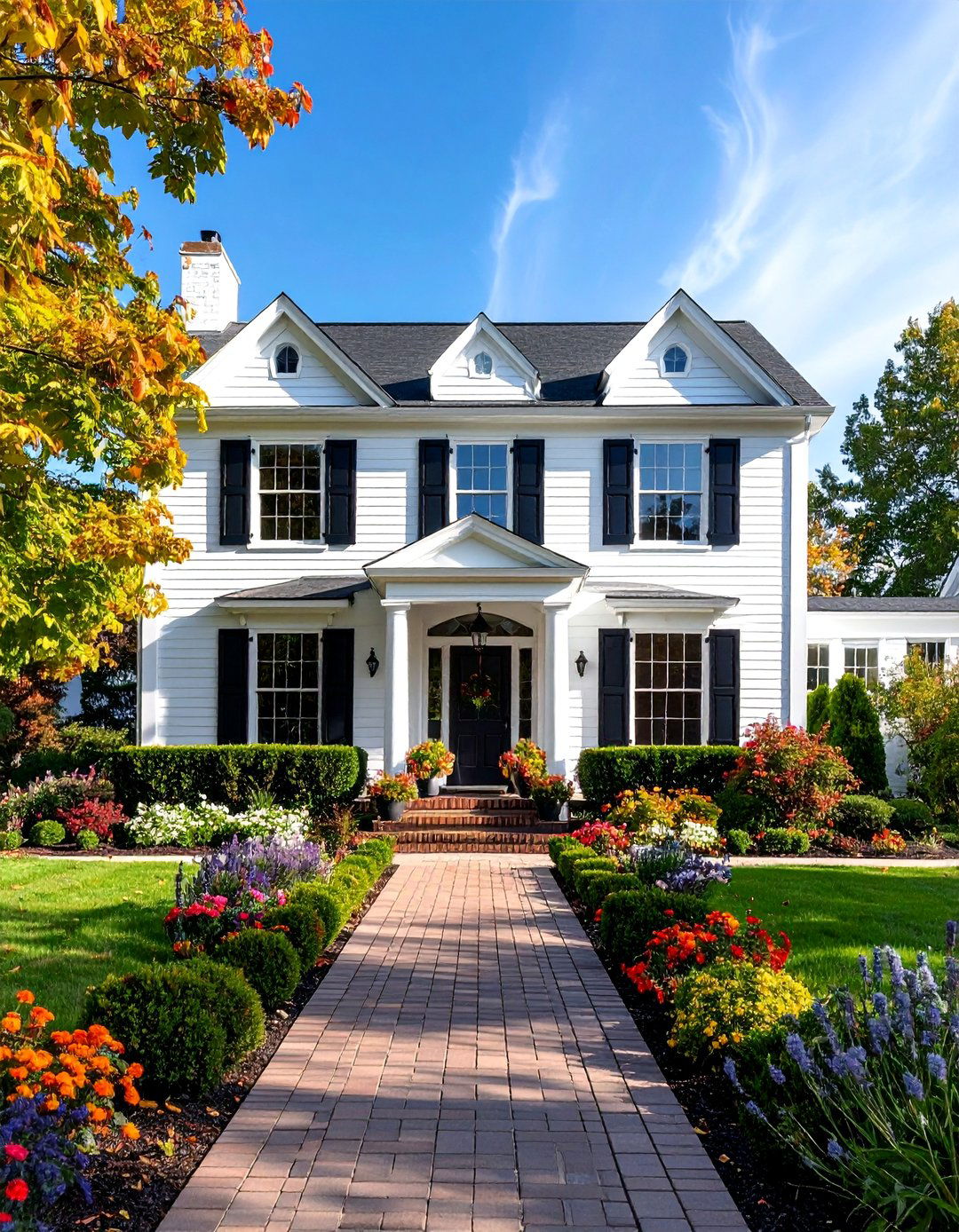 Valspar Bistro White Clean Traditional Style - 25 White Exterior Paint Colors