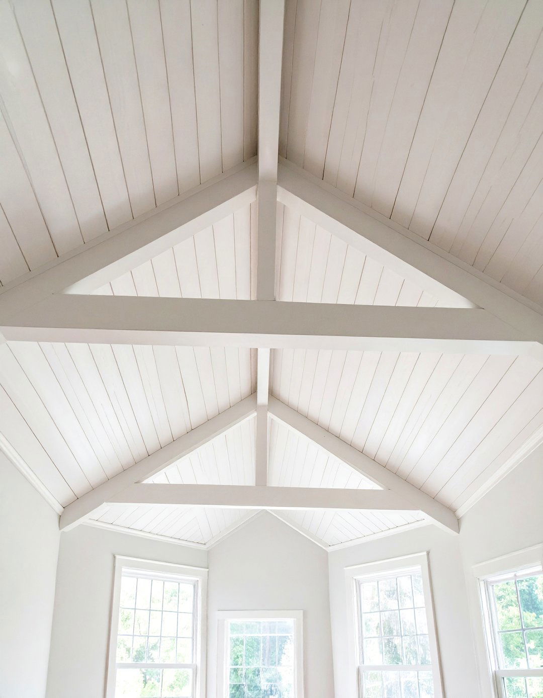 Vaulted Cathedral Beadboard Ceiling Design - 25 Beadboard Ceiling Design Ideas