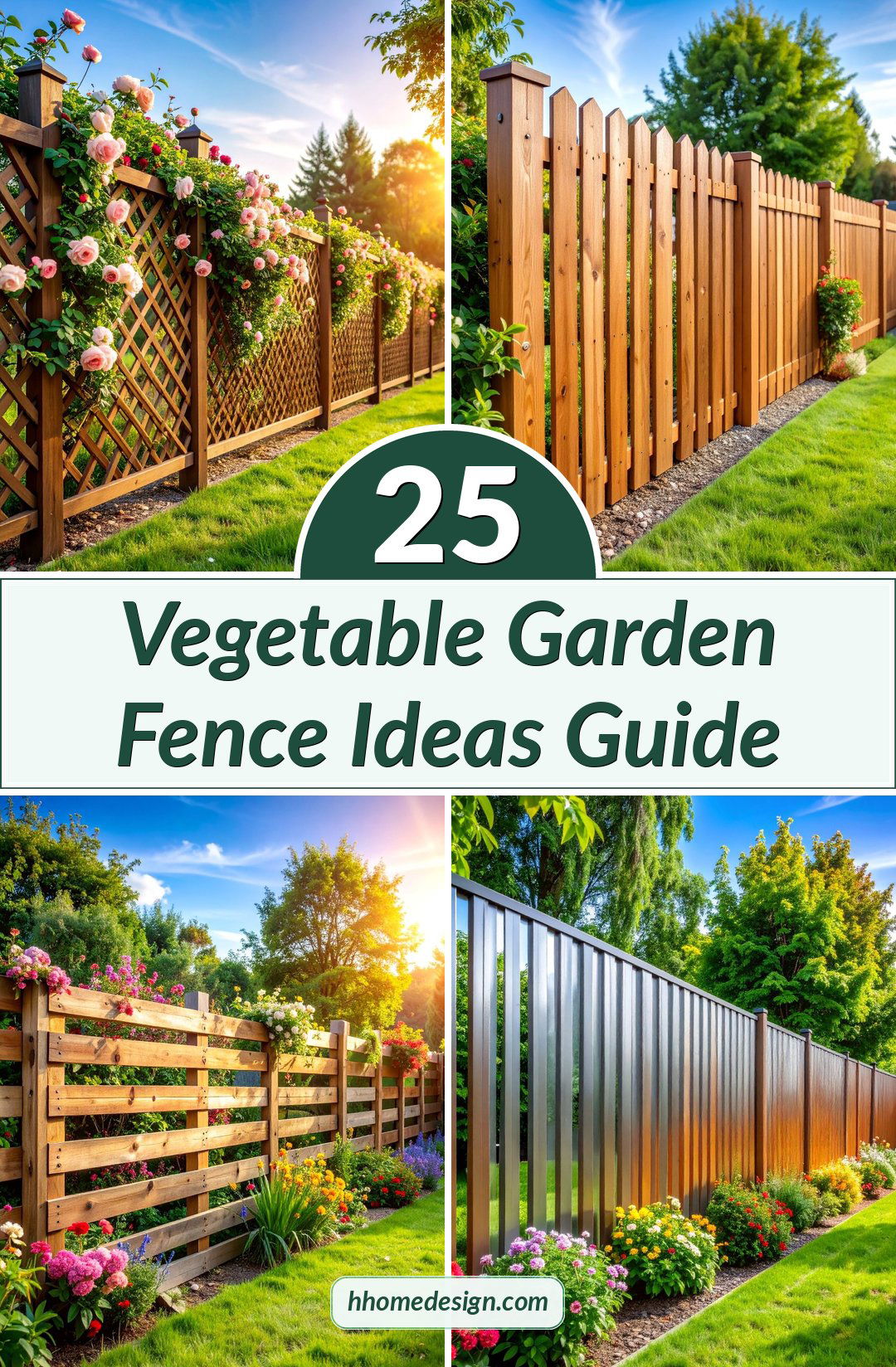 25 Vegetable Garden Fence Ideas Guide