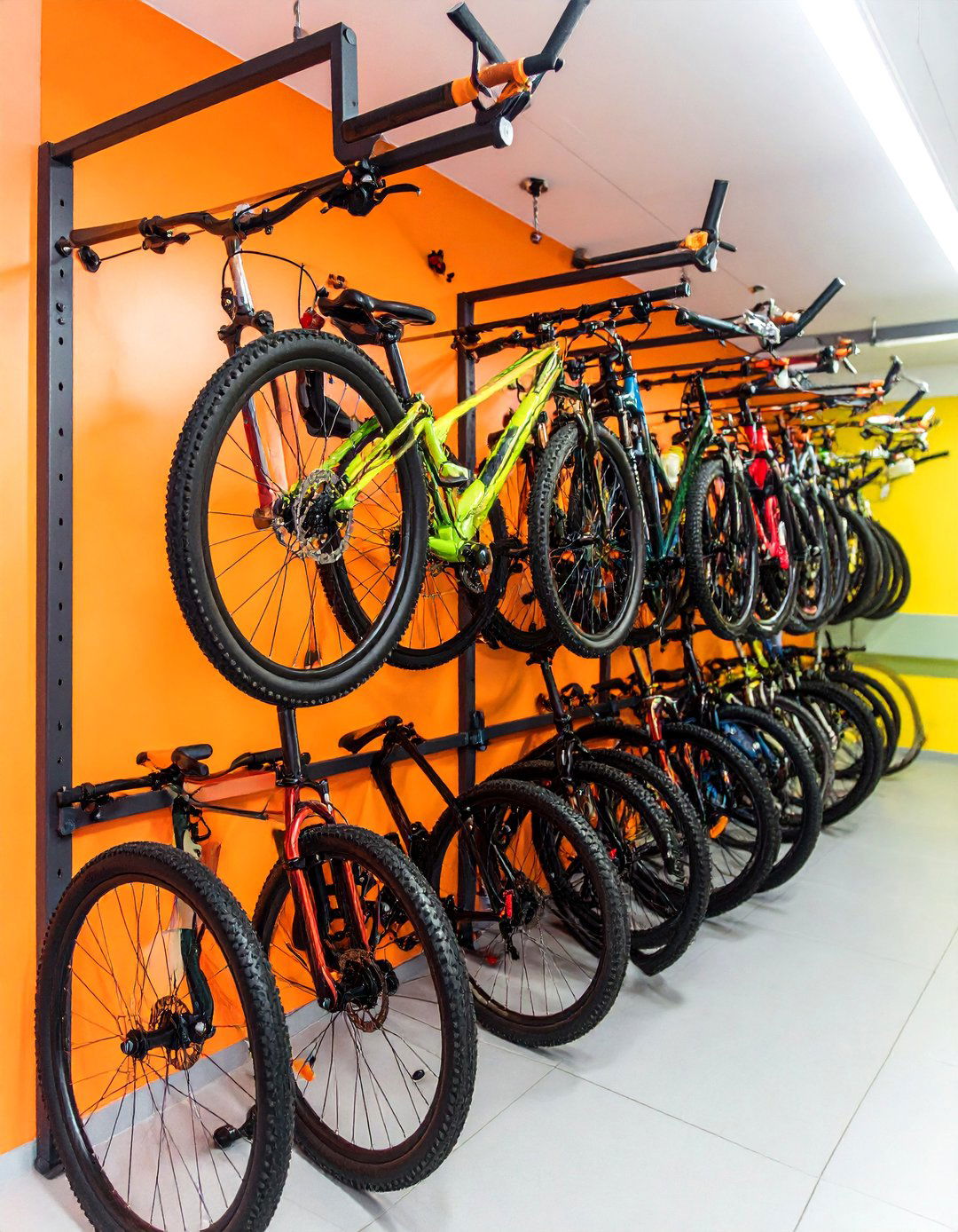 Vertical Bike Storage Solutions - 25 Garage Storage Ideas