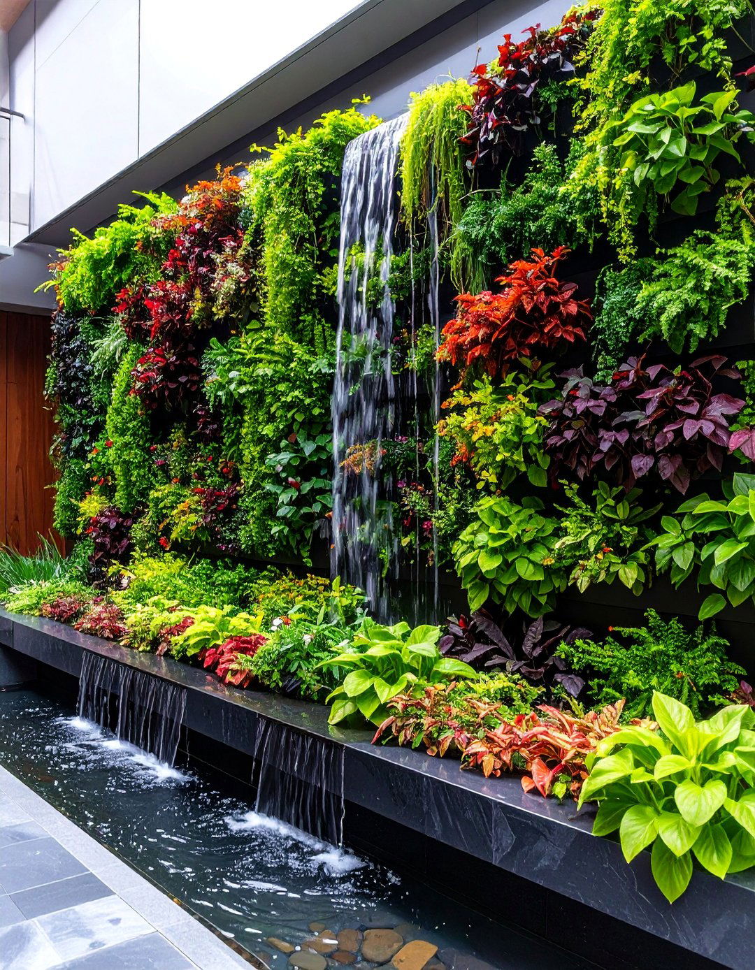 Vertical Green Wall Garden Focal Point - 25 Garden Focal Point Ideas