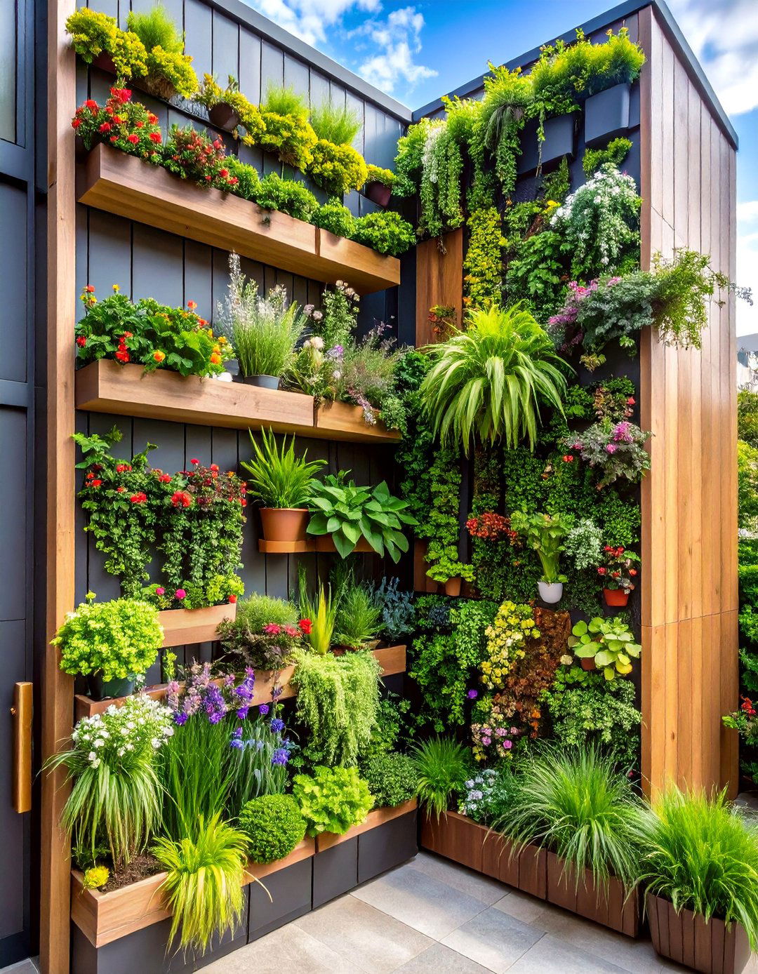 Vertical Spring Garden Systems - 25 Spring Garden Ideas