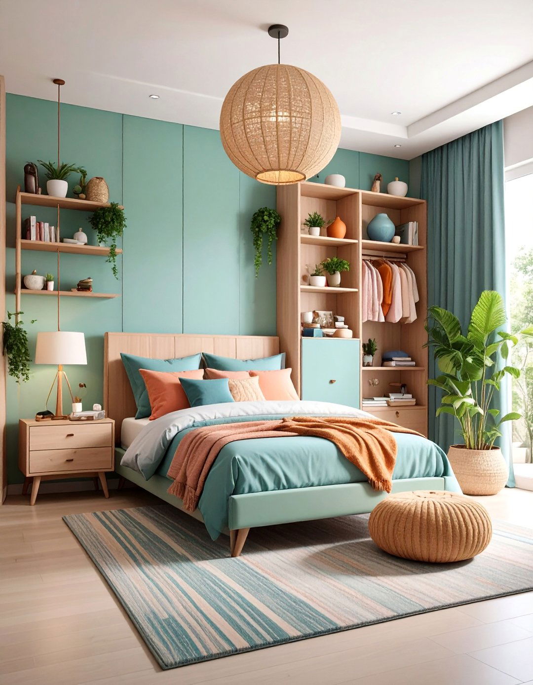Vertical Storage Guest Bedroom with Height Maximization - 25 Small Guest Bedroom Ideas