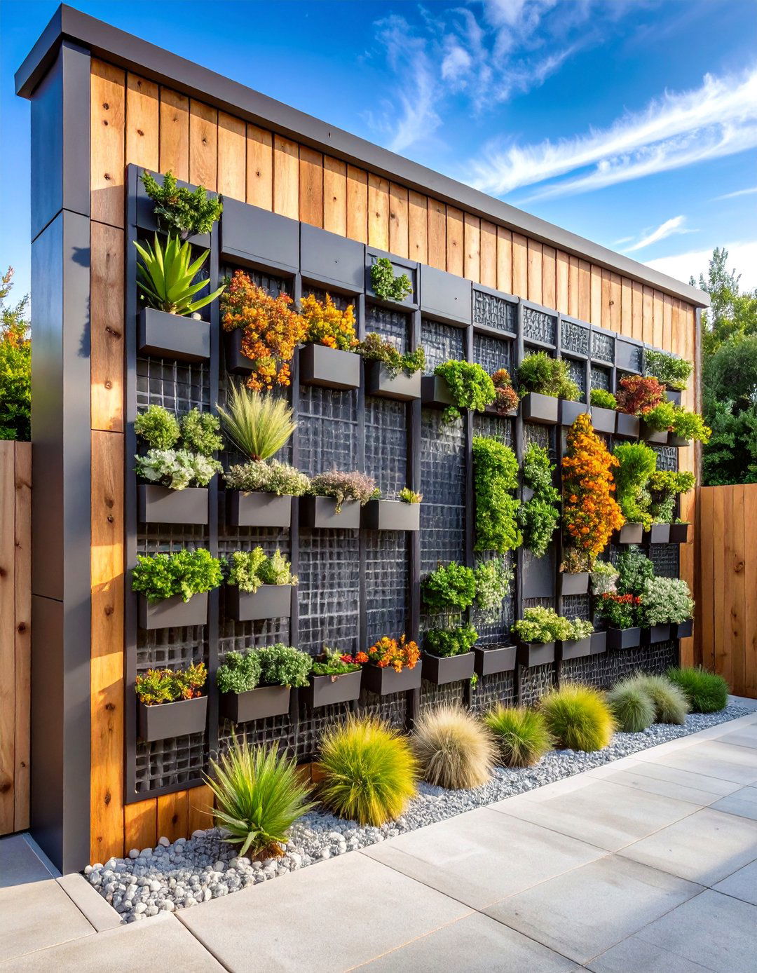 Vertical Wall Cactus Garden Installation - 25 Cactus Garden Ideas