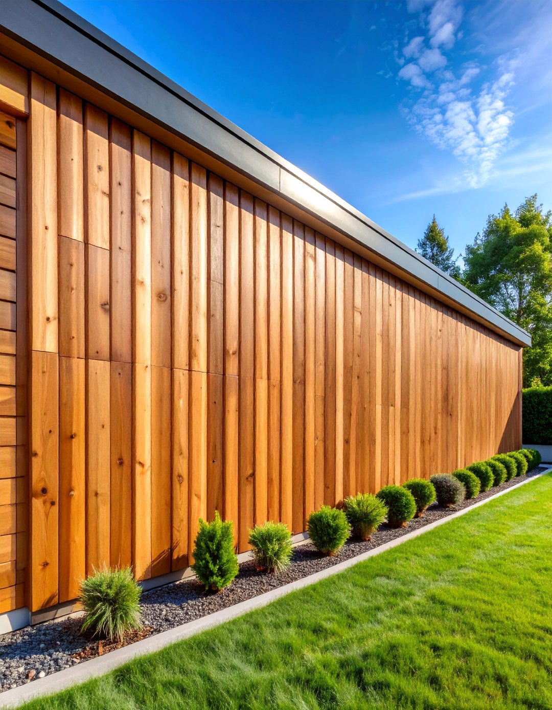 Vertical Wood Siding with Modern Appeal - 25 Modern Siding Ideas for a Contemporary Home