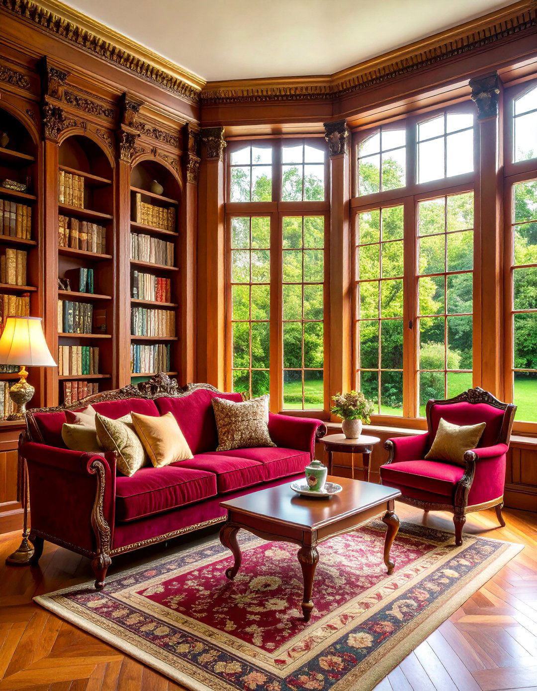 Victorian Bay Window Reading Alcove - 25 Window Seat Ideas