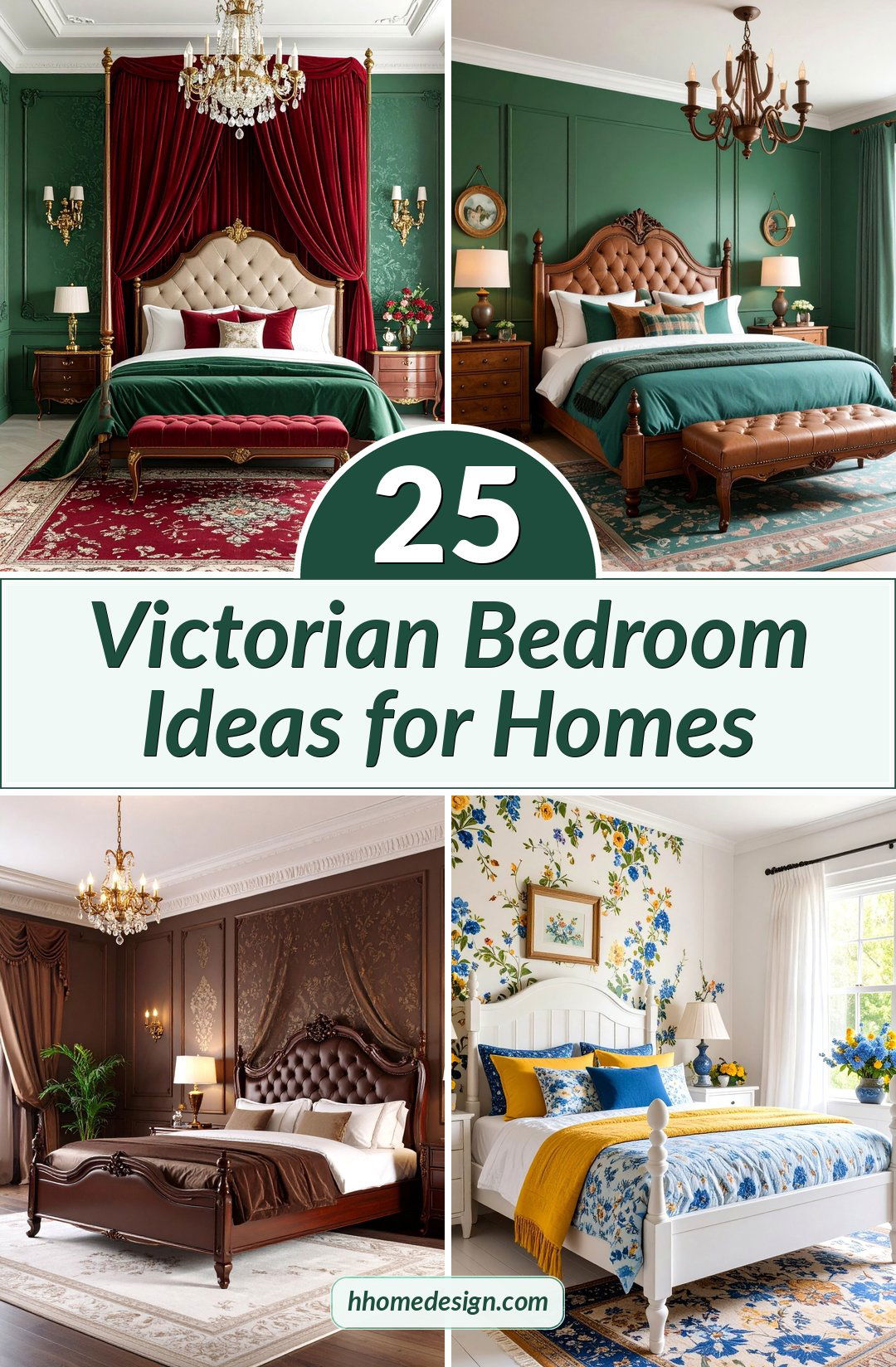 25 Victorian Bedroom Ideas for Homes