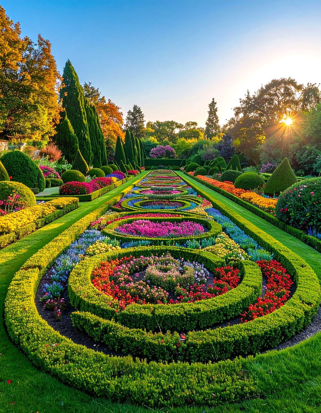 Victorian Carpet Bedding Garden - 25 Victorian Front Garden Ideas