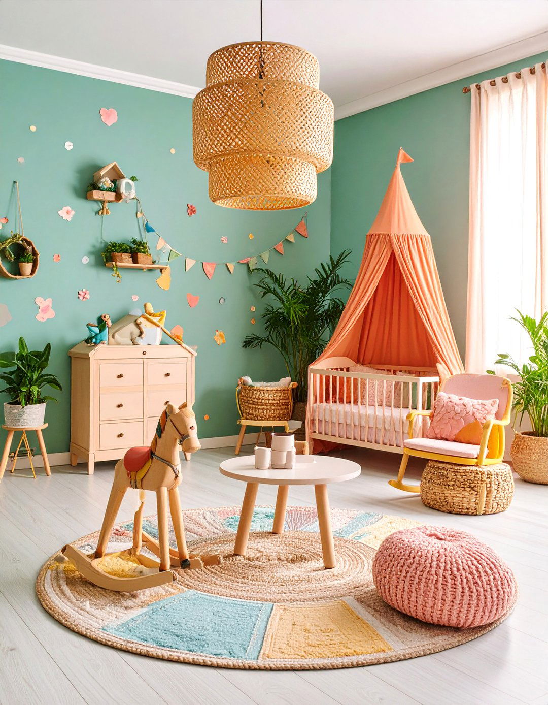 Victorian Childrens Nursery with Whimsical Details - 25 Victorian Interior Design Ideas