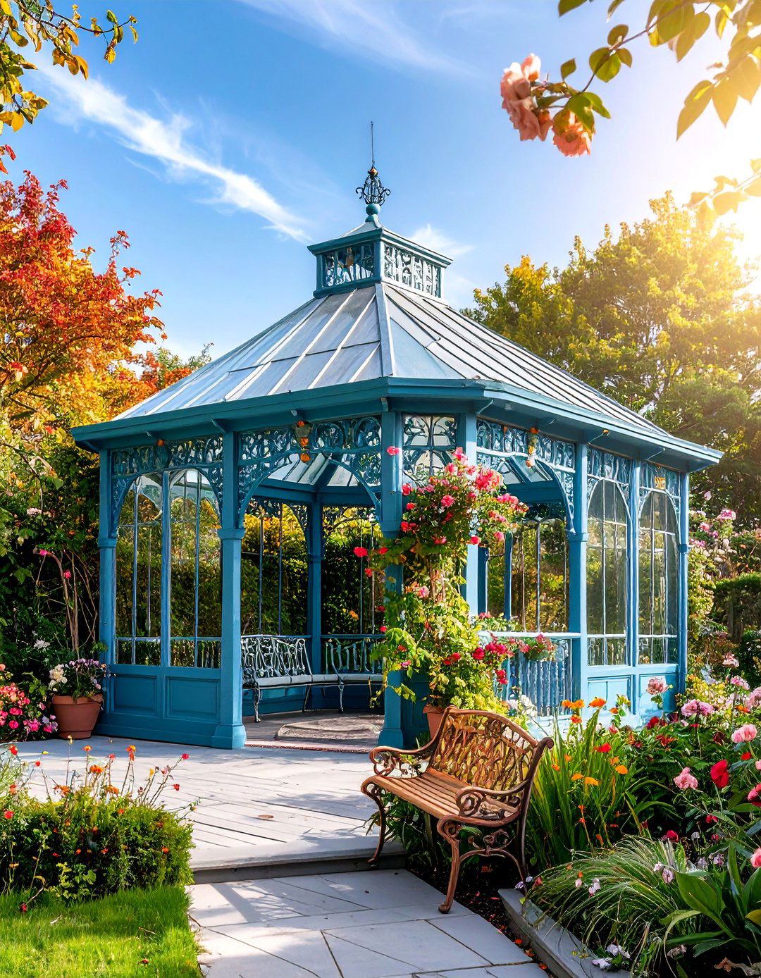 Victorian Conservatory Porch Design - 25 Porch Greenhouse Ideas