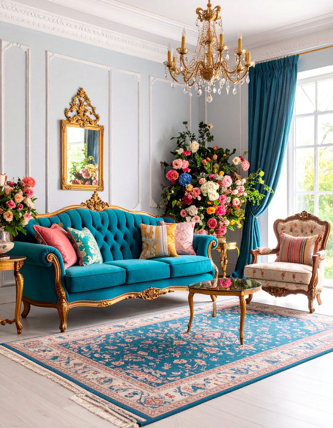 Victorian Eclectic Living Room Mixing Multiple Periods - 25 Victorian Interior Design Ideas